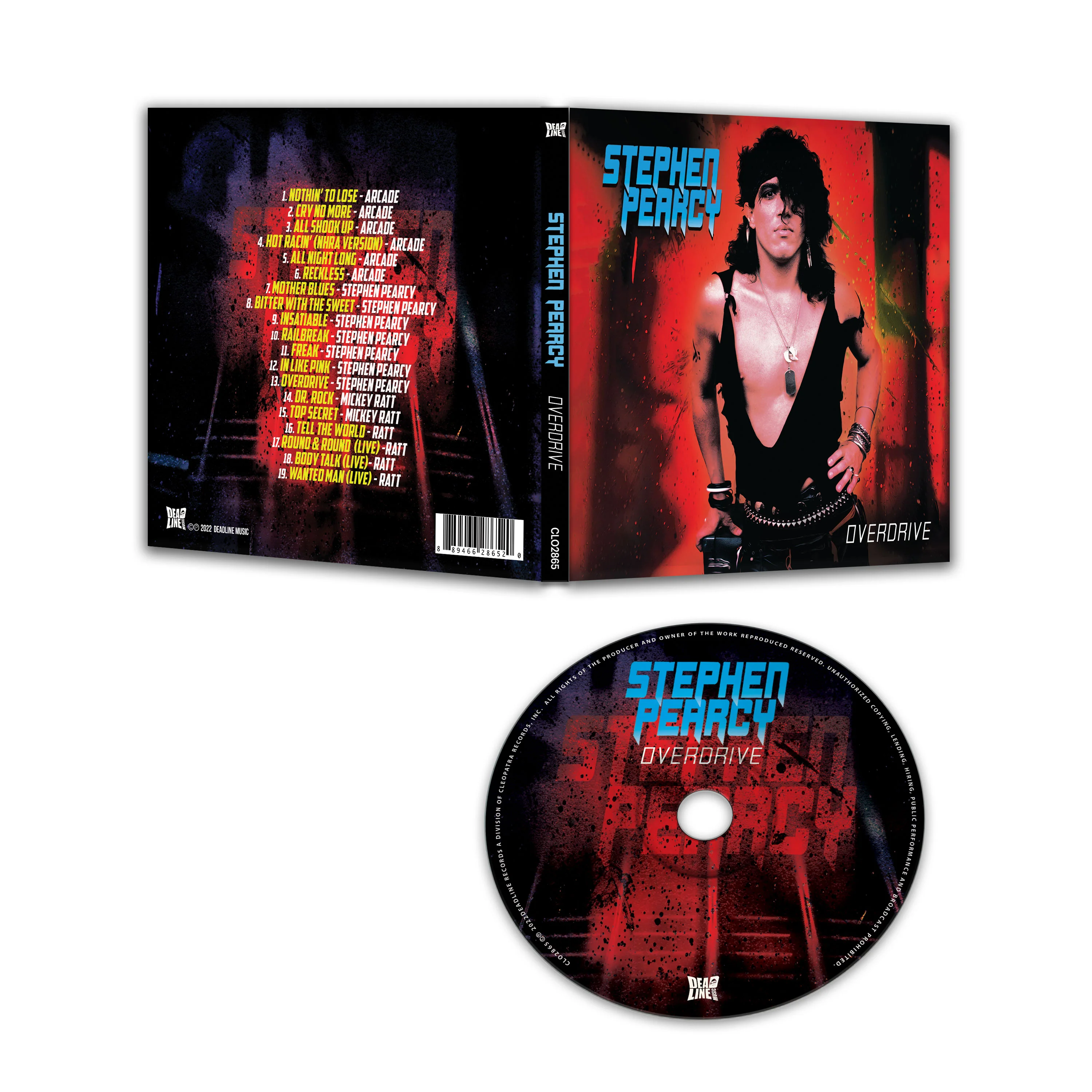 Stephen Pearcy - Overdrive (CD) - Image 2