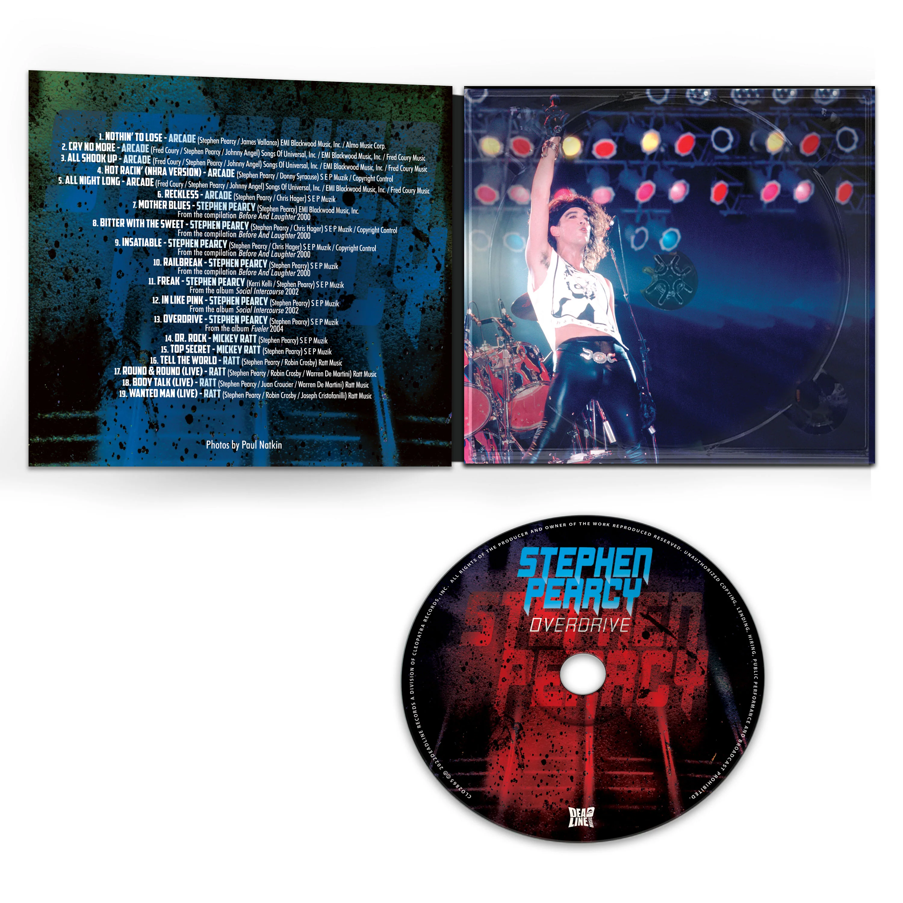 Stephen Pearcy - Overdrive (CD) - Image 3