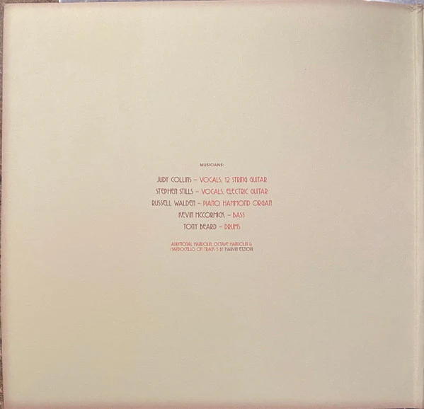 Stephen Stills & Judy Collins - Everybody Knows (LP) - Image 3