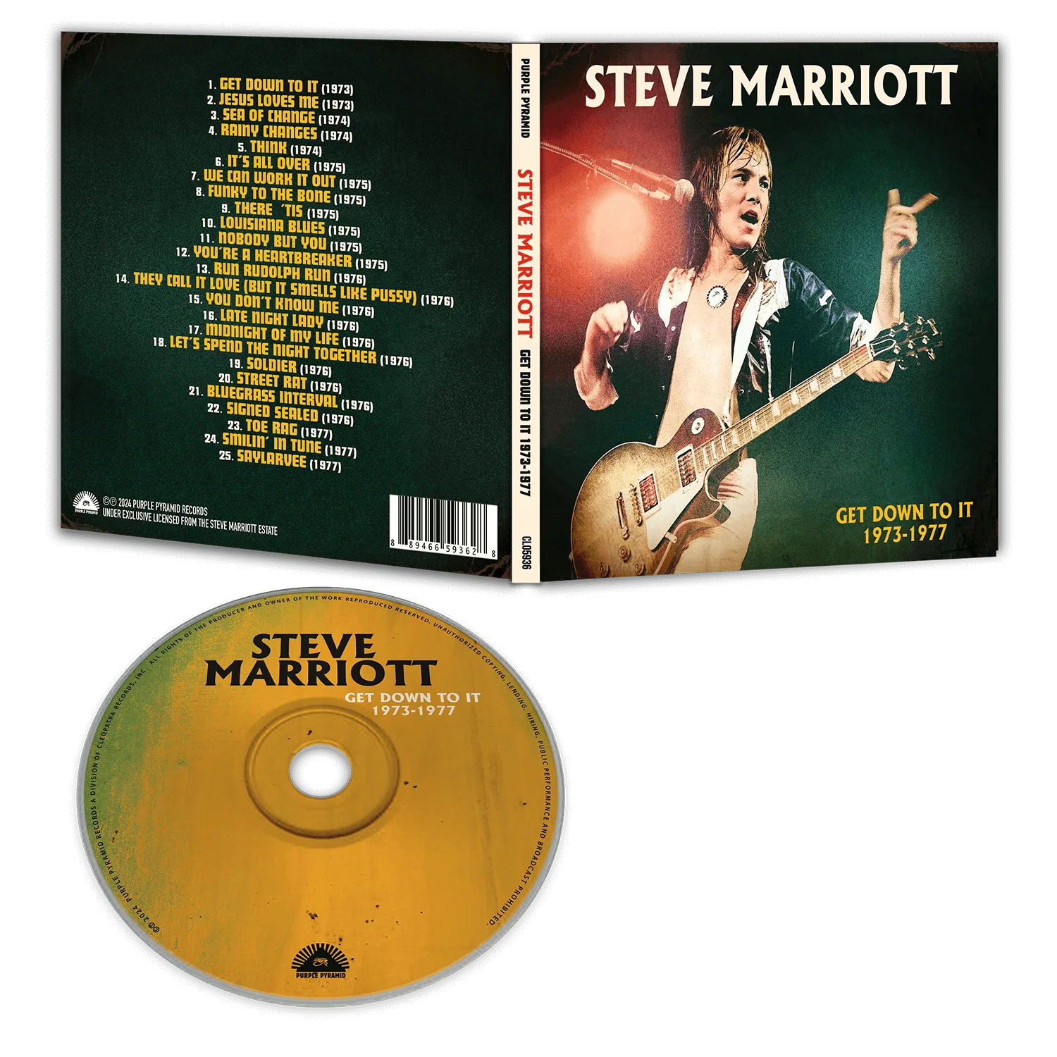 Steve Marriott - Get Down To It 1973-1977 (CD Digipak) - Image 2