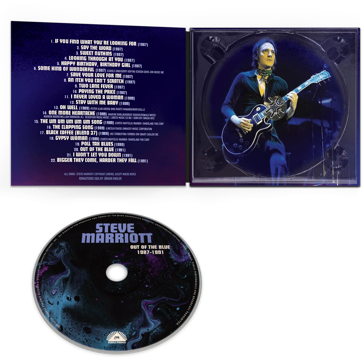 Steve Marriott - Out Of The Blue 1987-1991 (CD Digipak) - Image 3