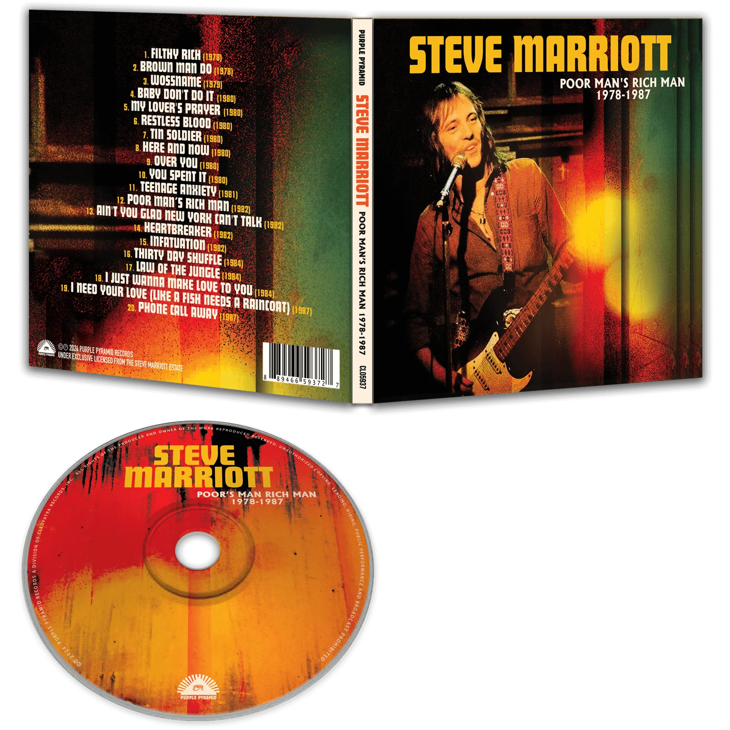 Steve Marriott - Poor Man's Rich Man 1978-1987 (CD Digipak) - Image 2