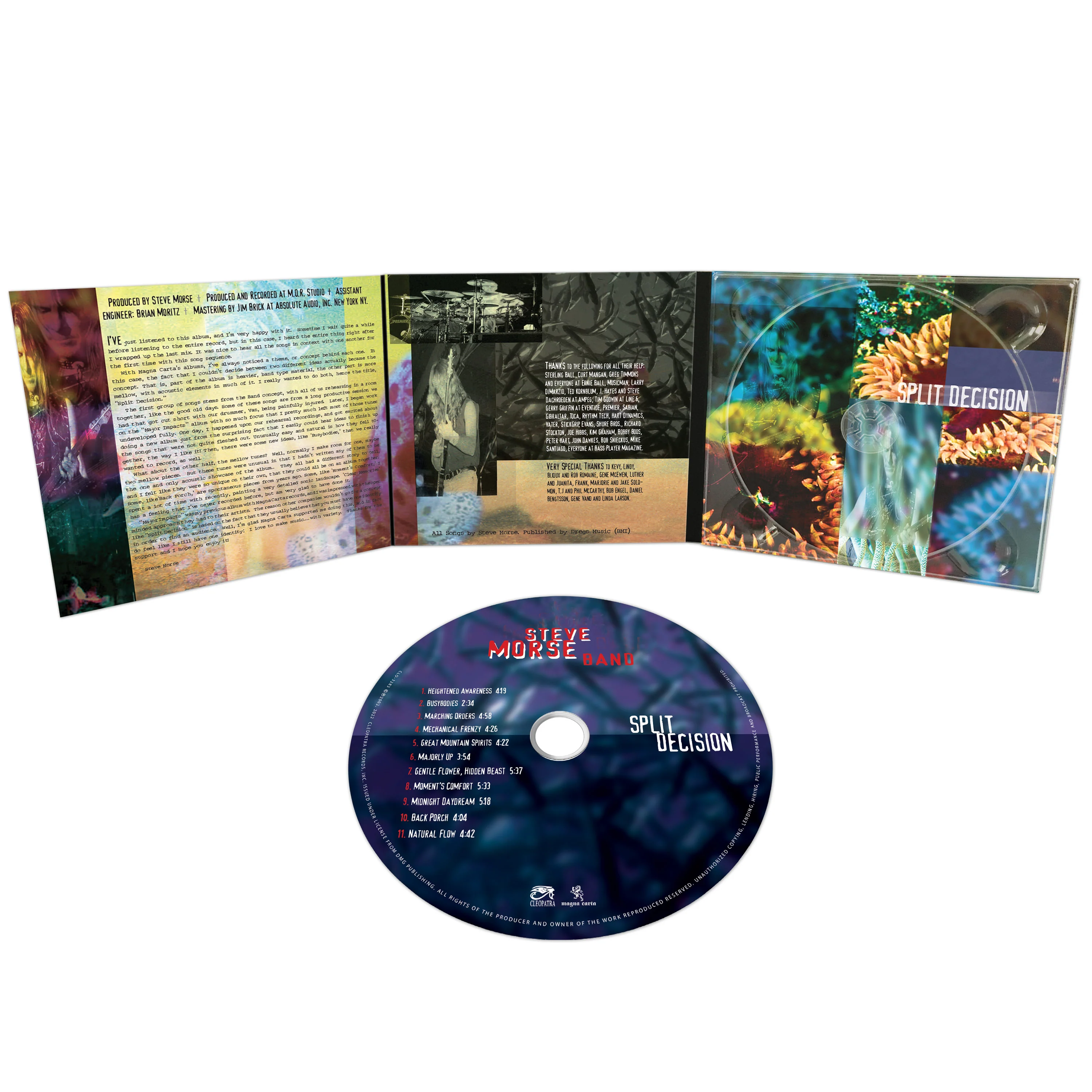 Steve Morse Band - Split Decision (CD Digipak) - Image 3
