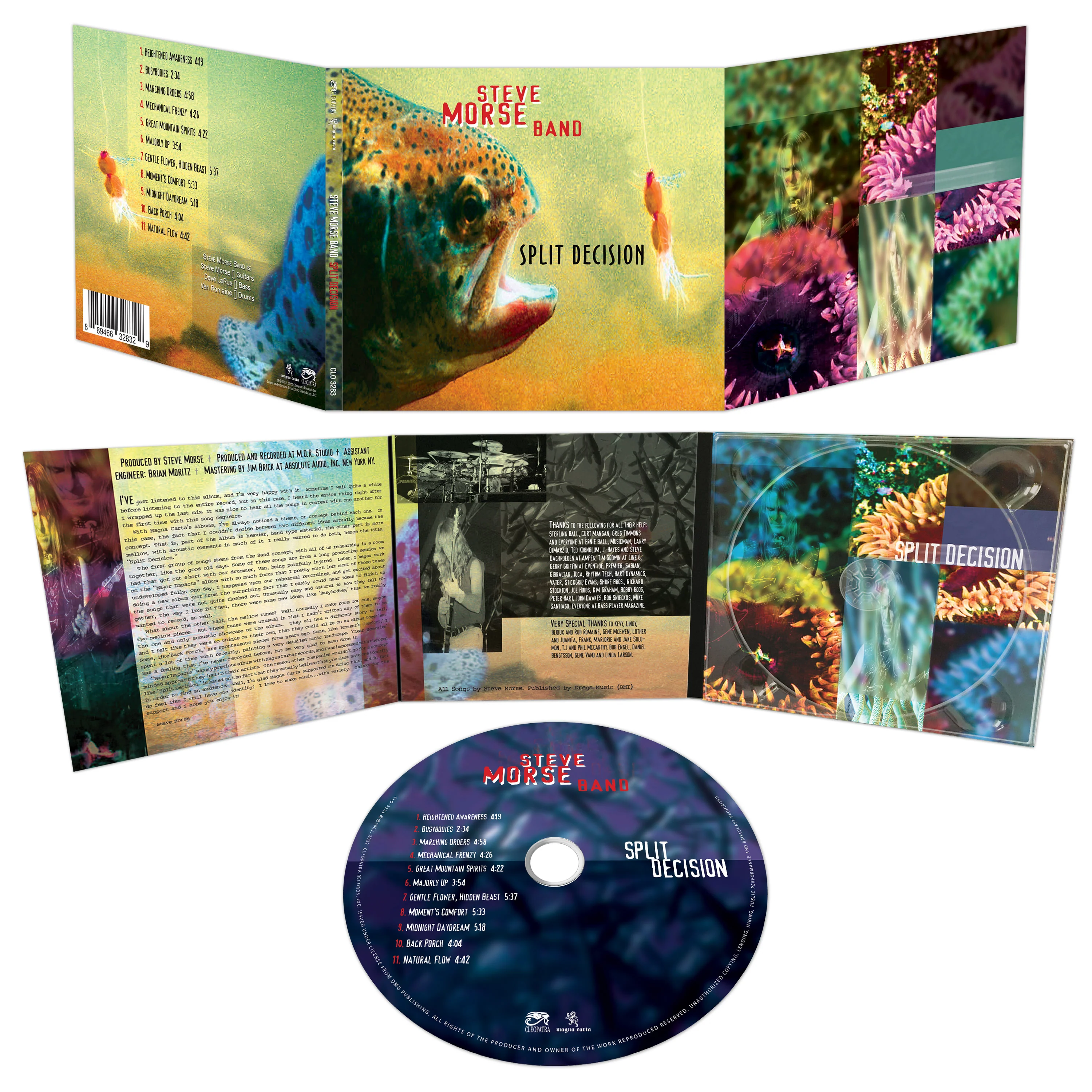 Steve Morse Band - Split Decision (CD Digipak) - Image 4