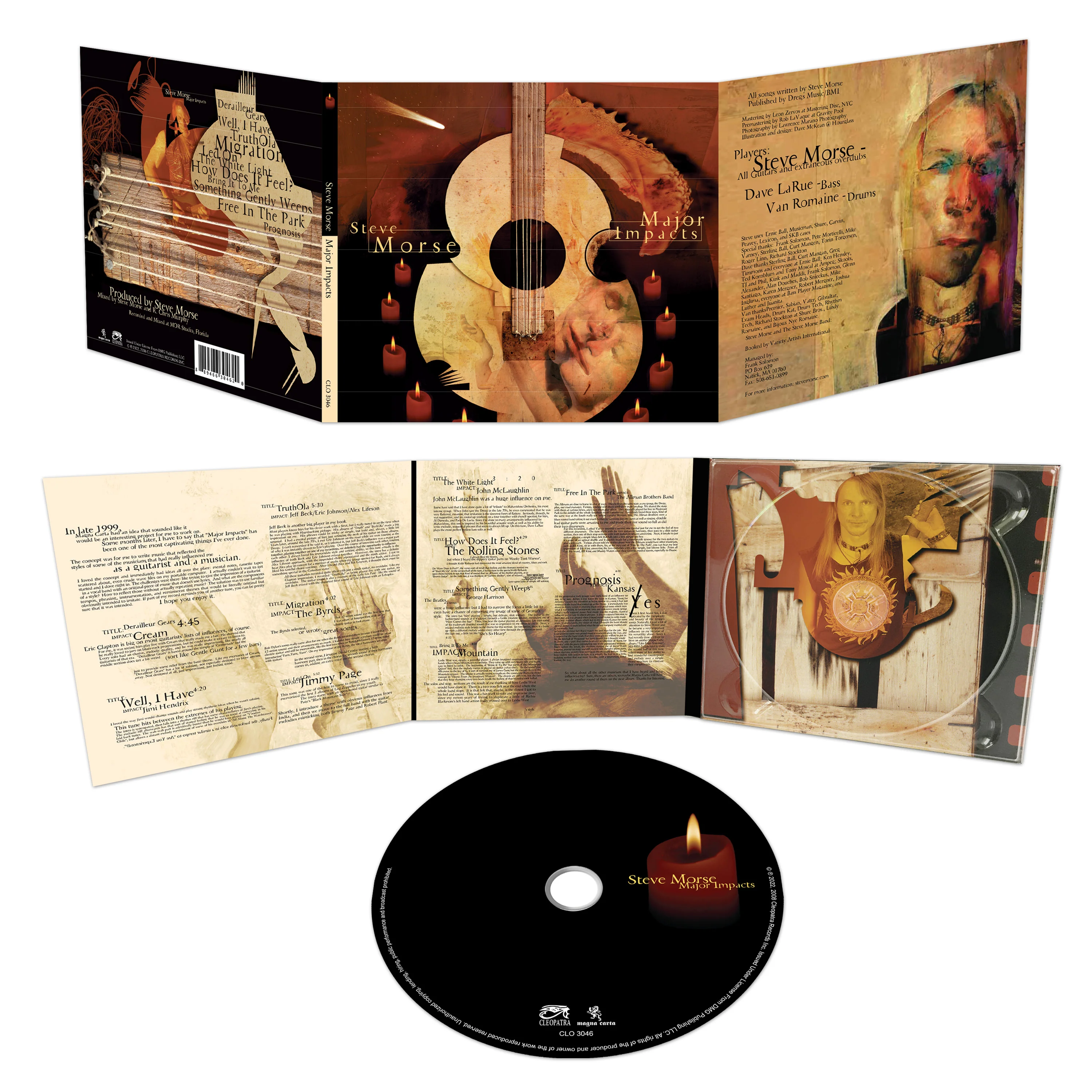 Steve Morse - Major Impacts (CD Digipak) - Image 3