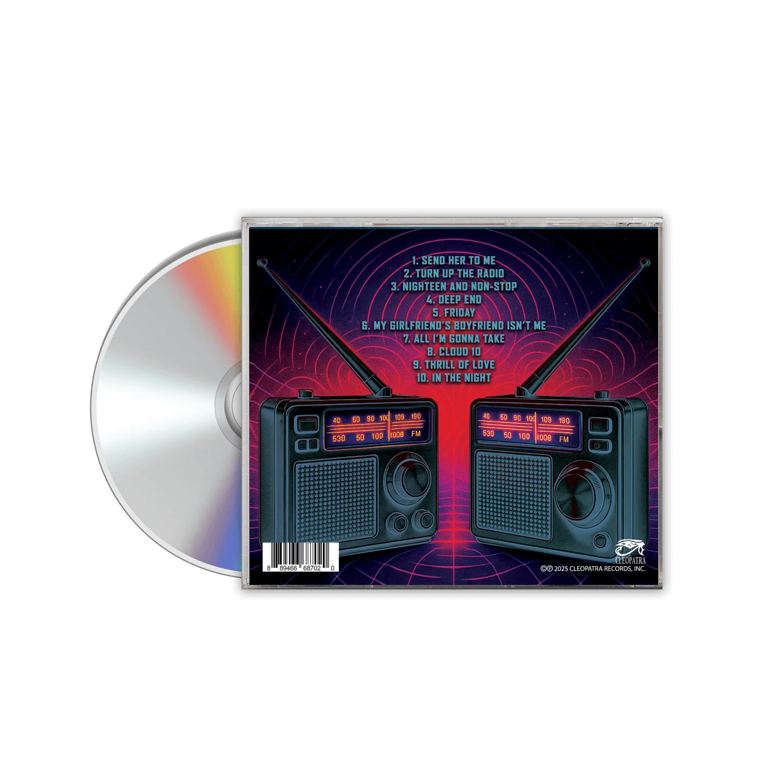 Steve Plunkett - Turn Up The Radio 2025 (CD) - Image 2