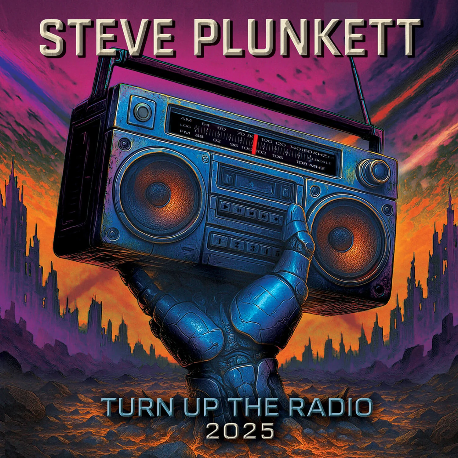 Steve Plunkett - Turn Up The Radio 2025 (CD) - Image 3