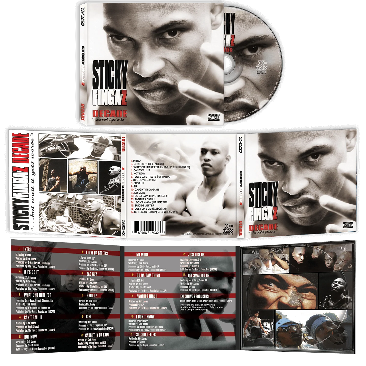 Sticky Fingaz - Decade...But Wait It Gets Worse (CD Digipak) - Image 2