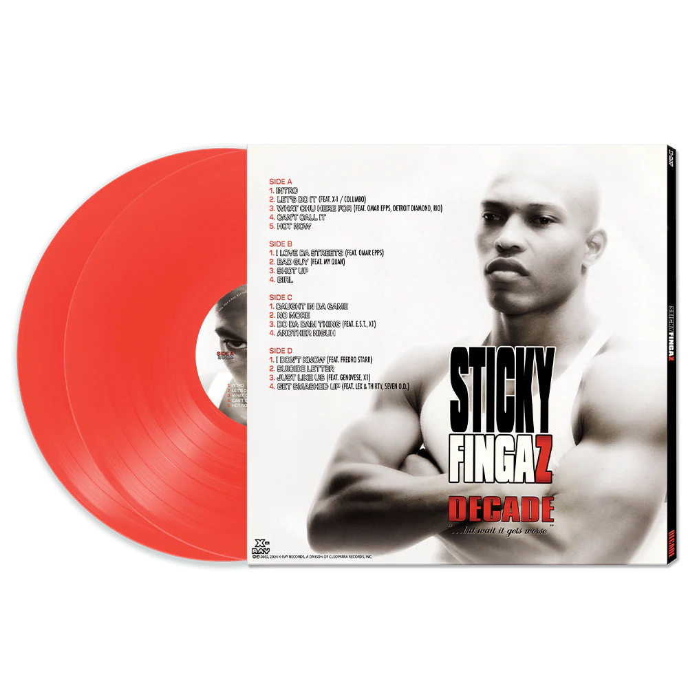 Sticky Fingaz - Decade...But Wait It Gets Worse (Double Red Vinyl) - Image 2