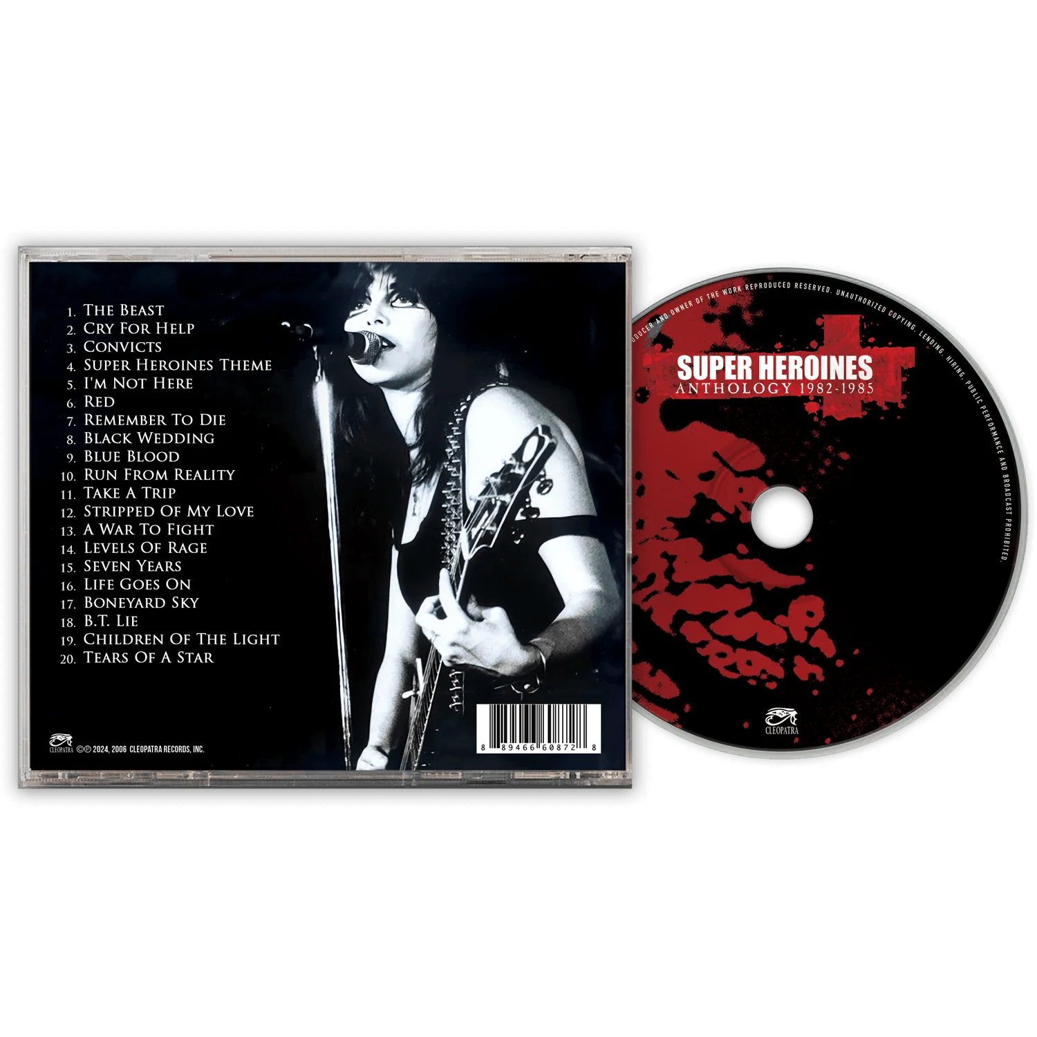 Super Heroines - Anthology 1982-1985 (Jewel Case CD) - Image 2