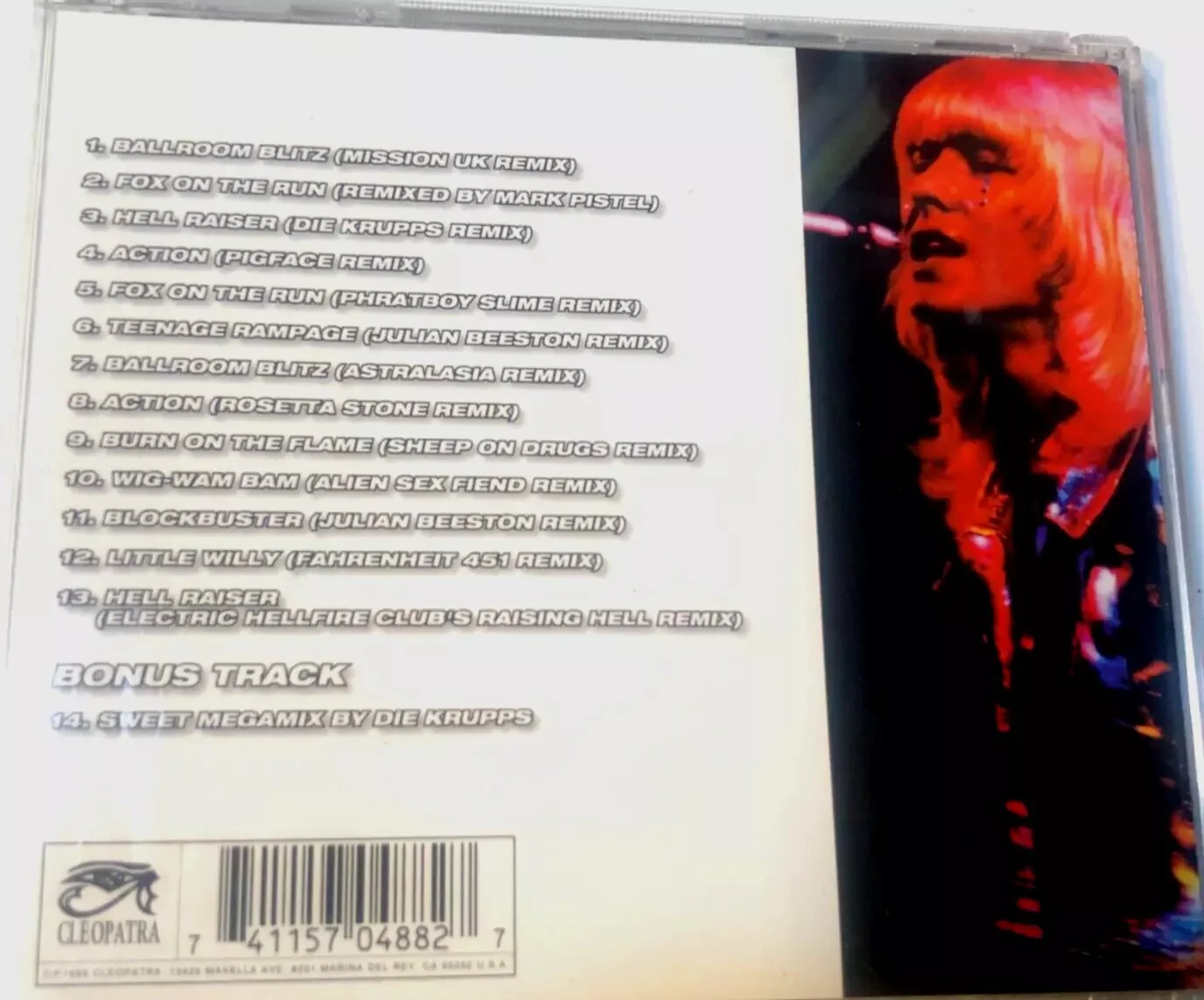 Sweet - Greatest Hits Remixed (CD) - Image 2
