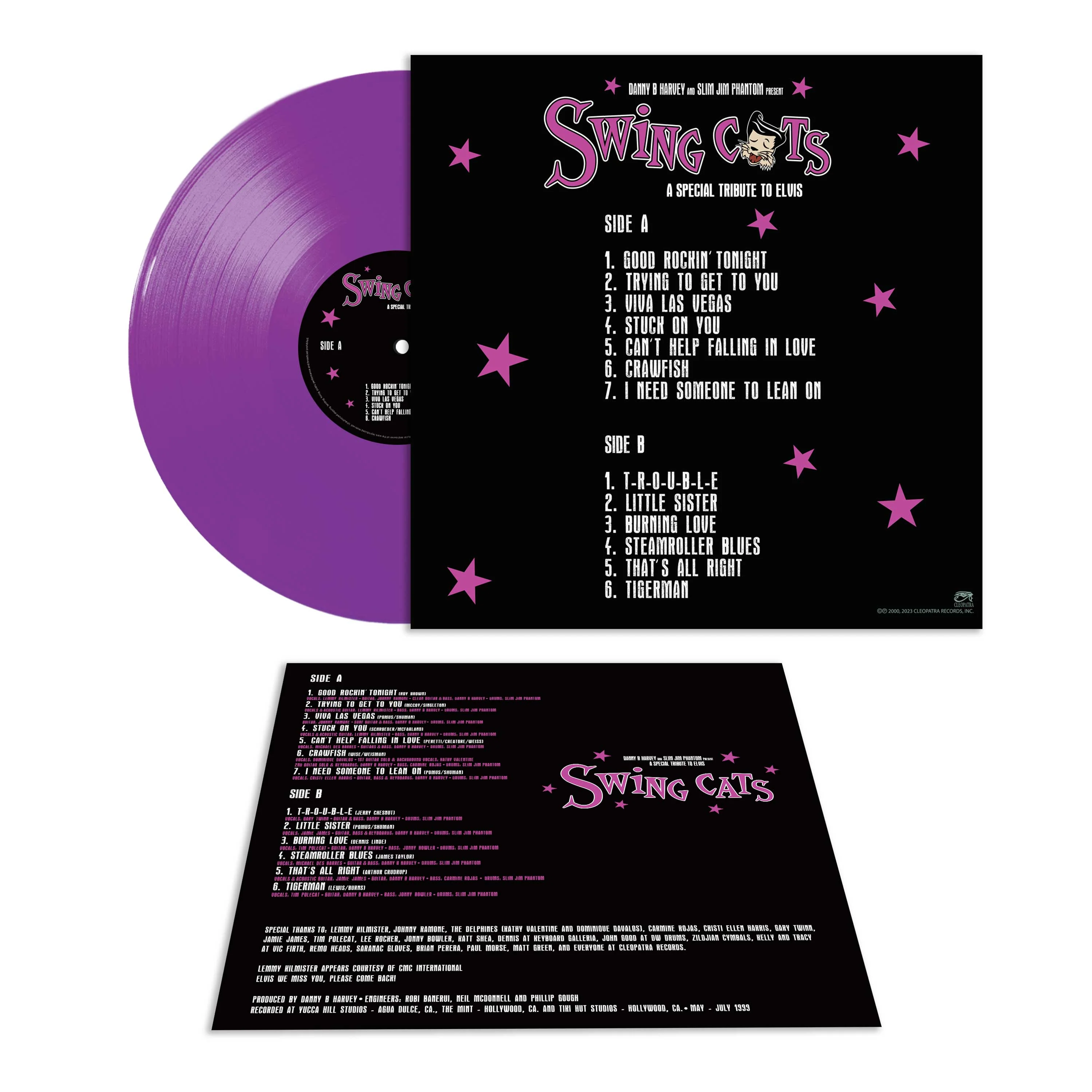 Swing Cats - A Special Tribute To Elvis (Purple Vinyl) - Image 2