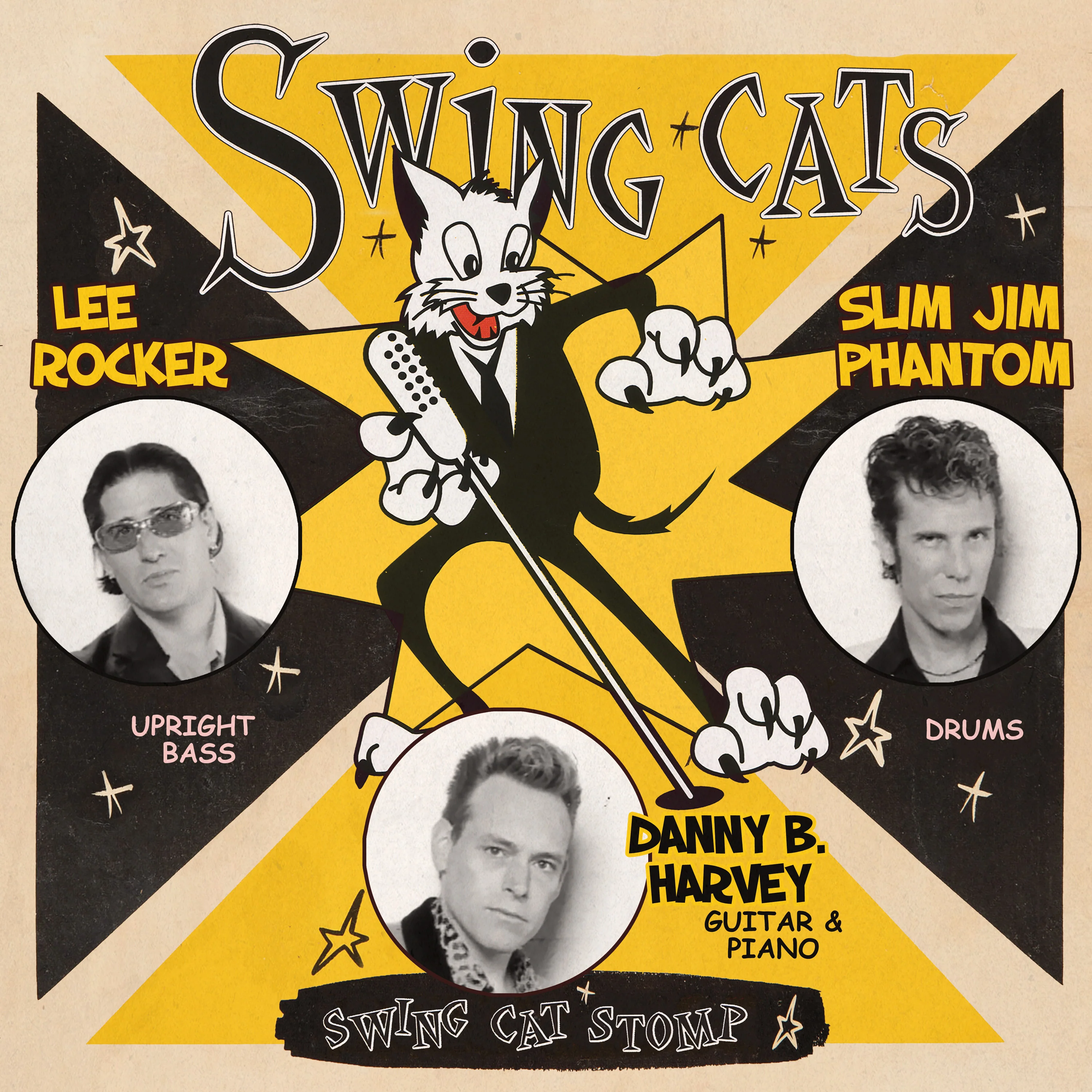 Swing Cats - Swing Cat Stomp (Yellow LP) - Image 2