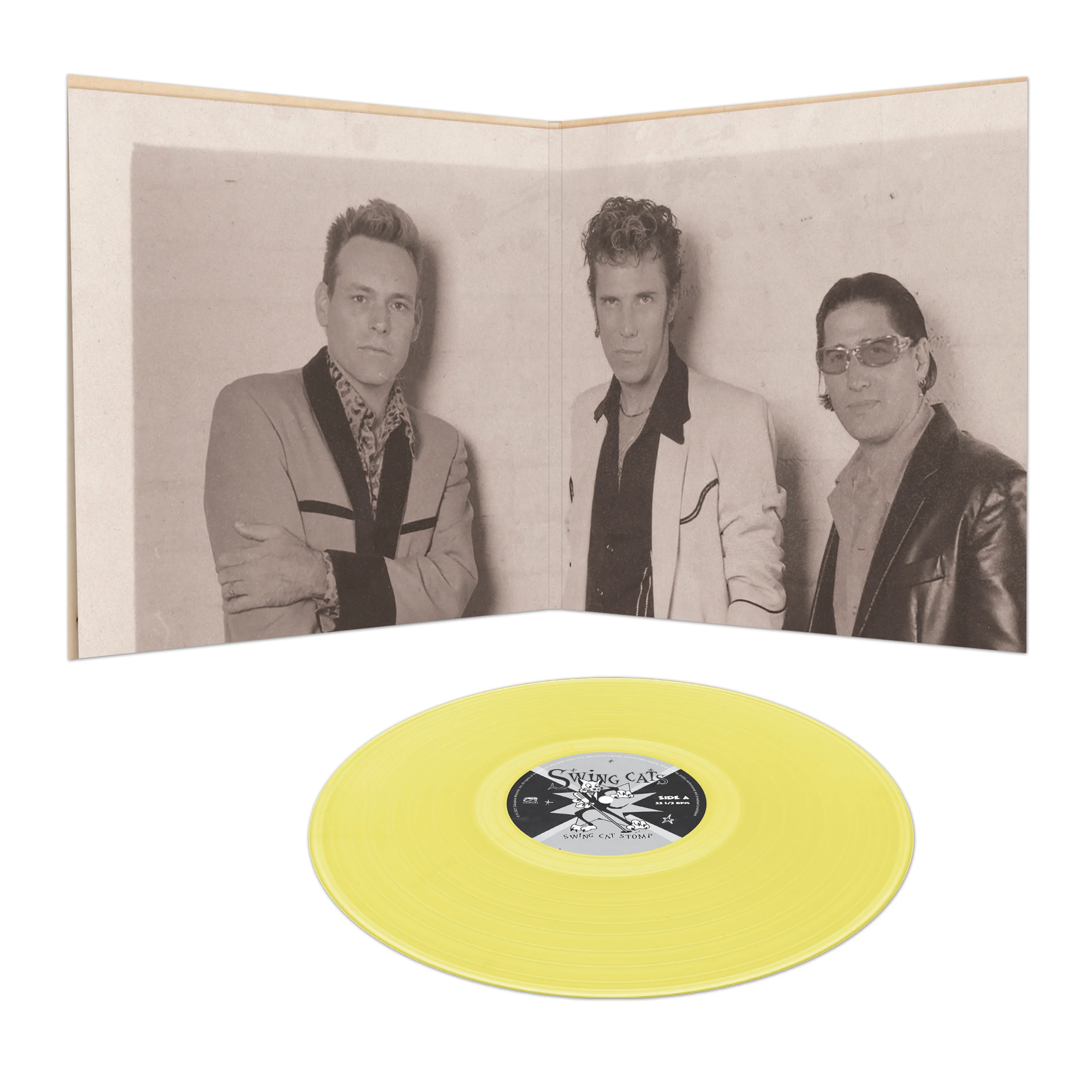 Swing Cats - Swing Cat Stomp (Yellow LP) - Image 4
