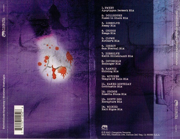 Switchblade Symphony - Sinister Nostalgia - A Switchblade Symphony Remix Album (CD) - Image 2