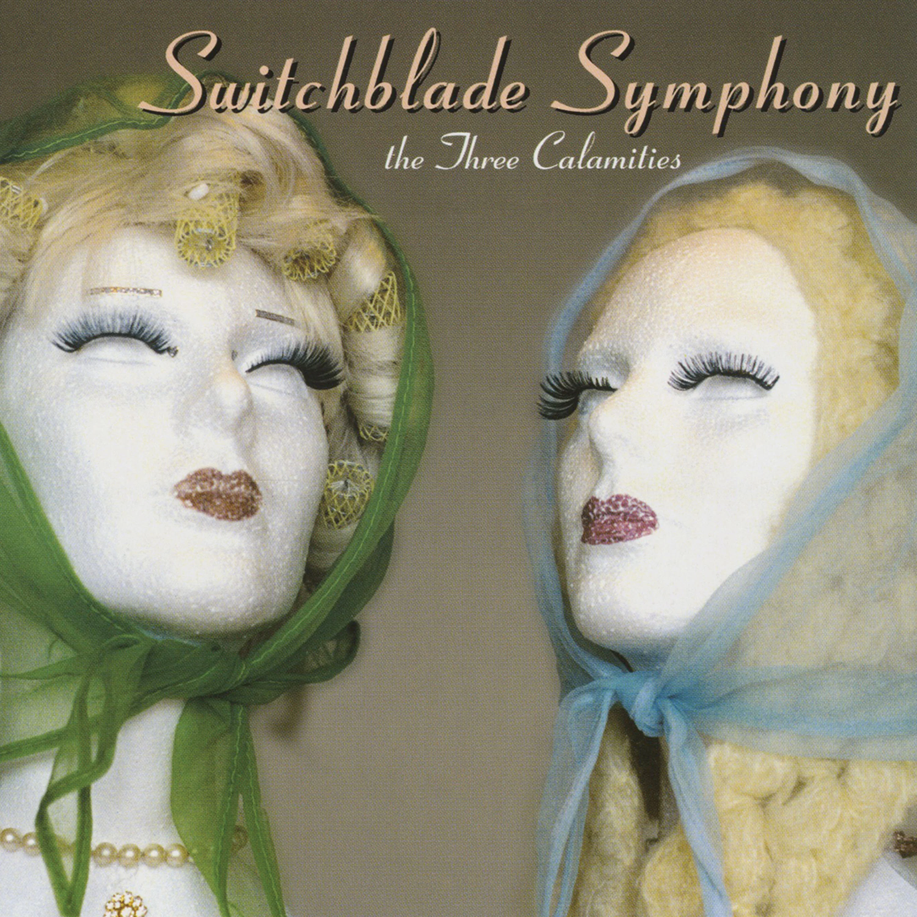 Switchblade Symphony - The Three Calamities (Green-Blue Split Color Vinyl) - Image 3