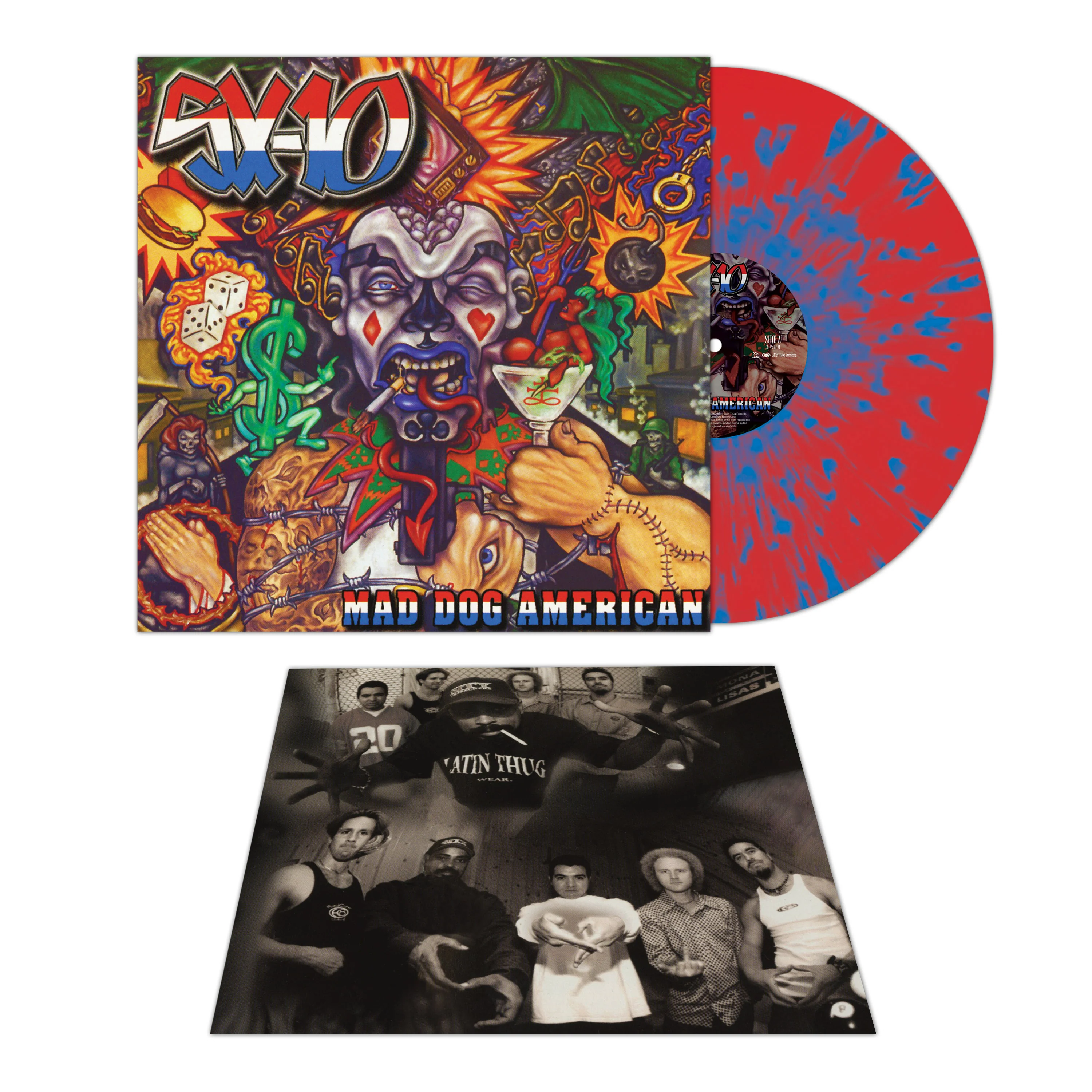 SX-10 - Mad Dog American (Red-Blue Splatter Vinyl) - Image 2