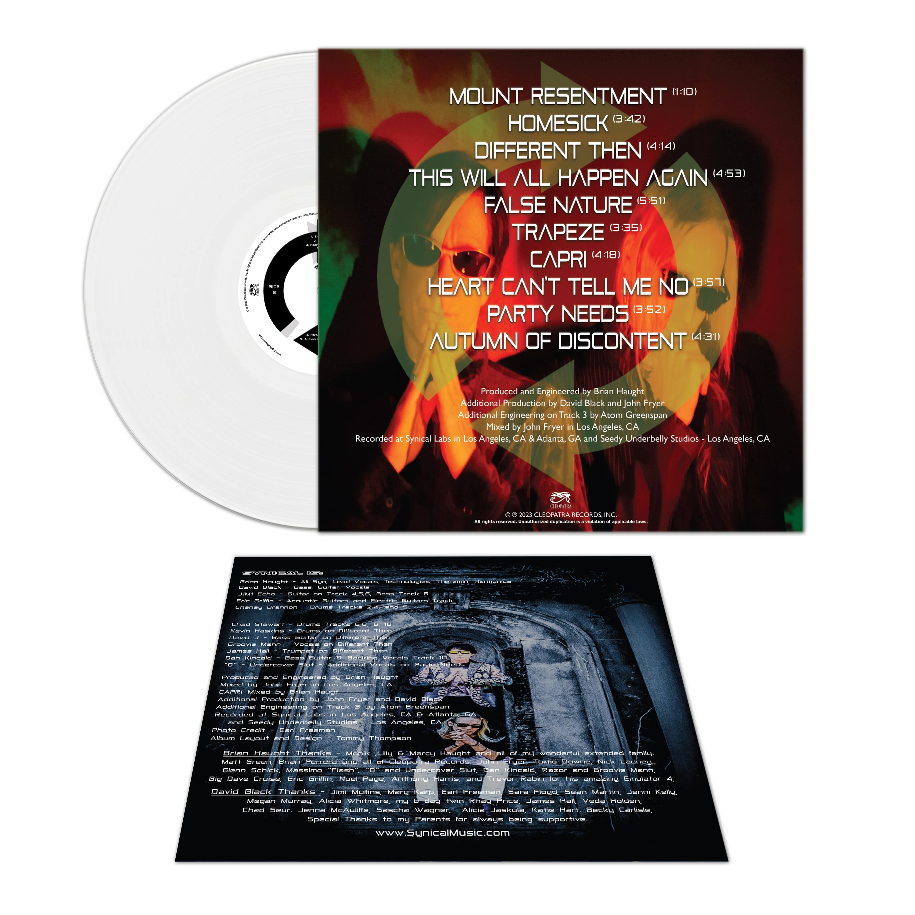 Synical – This Will All Happen Again (White Vinyl) - Image 3