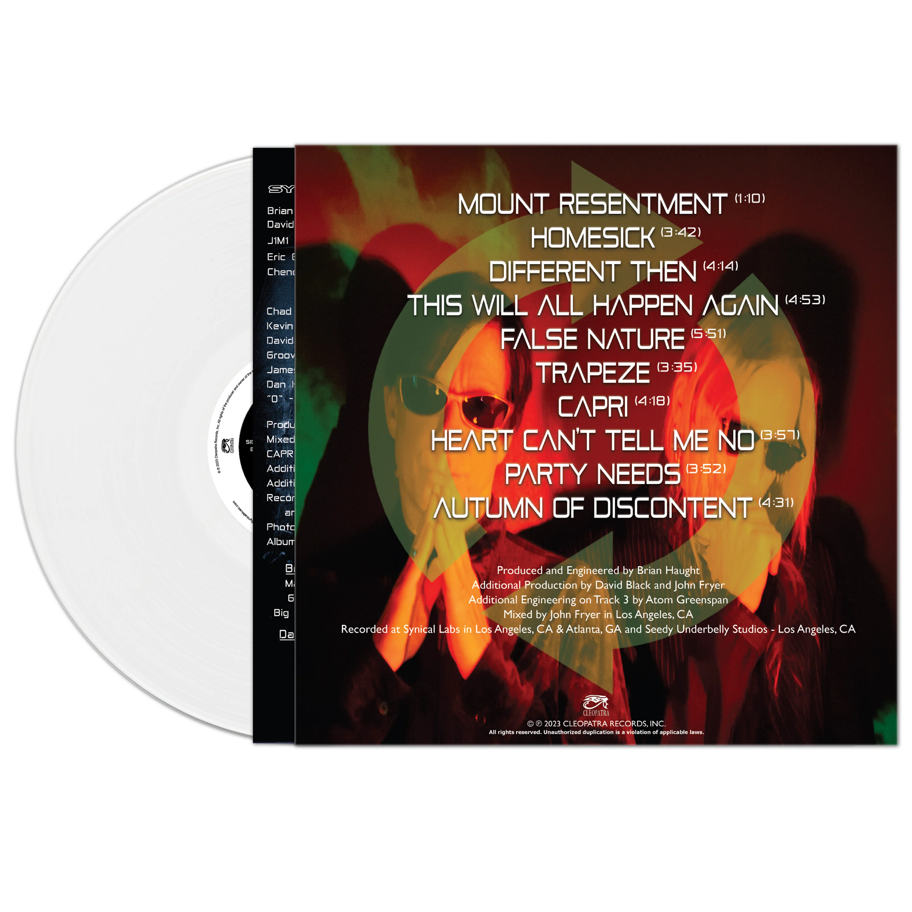 Synical – This Will All Happen Again (White Vinyl) - Image 4