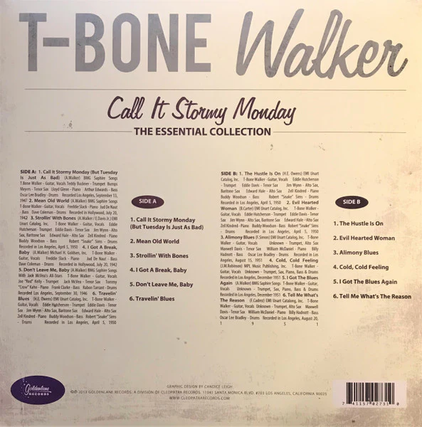 T-Bone Walker - Call It Stormy Monday - The Essential Collection (Vinyl) - Image 2