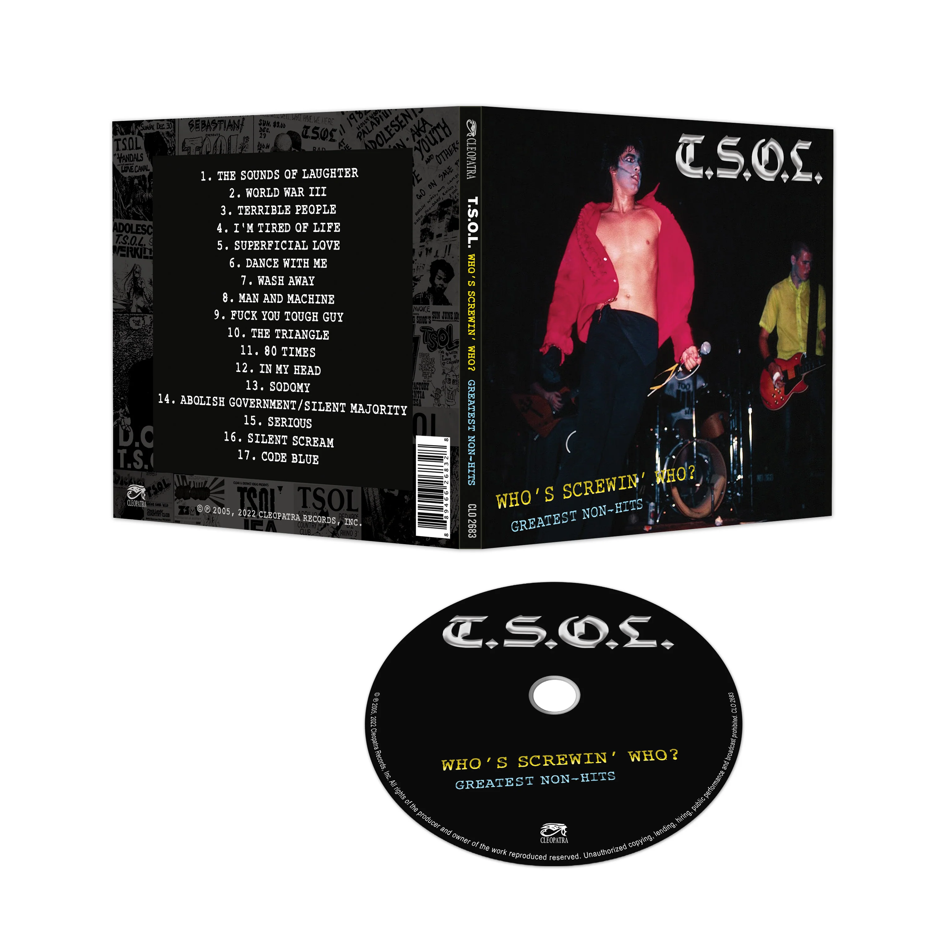 T.S.O.L. - Who's Screwing Who - Greatest Non-Hits (CD Digipak) - Image 2