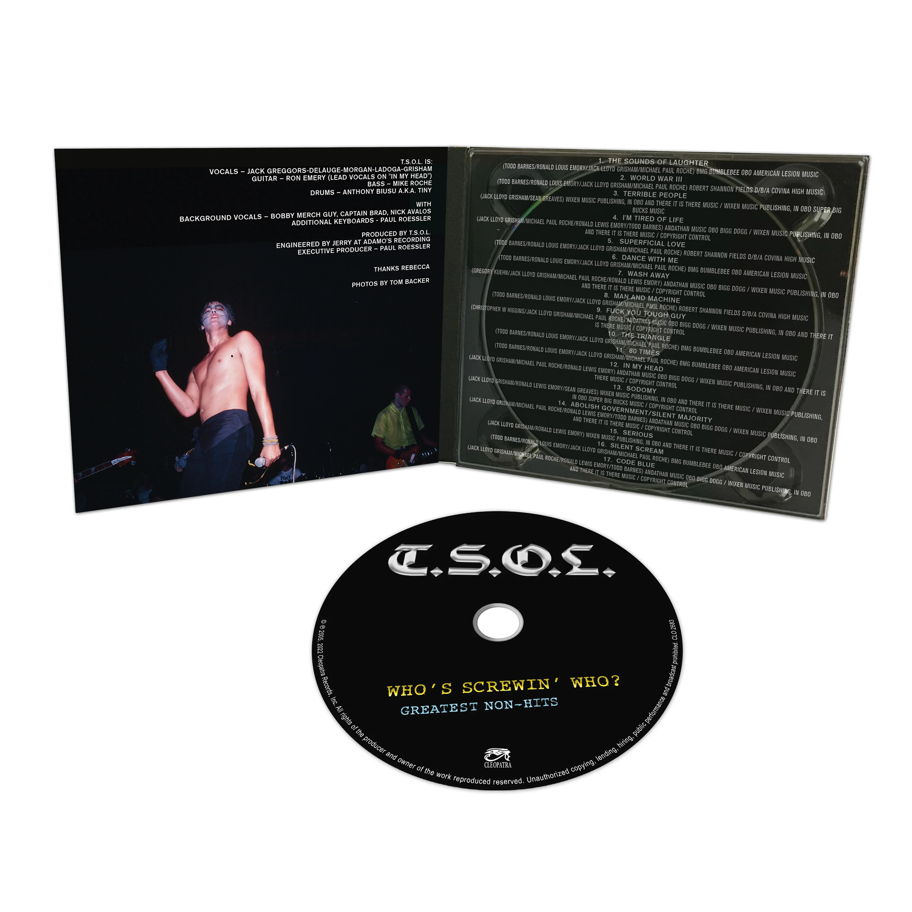 T.S.O.L. - Who's Screwing Who - Greatest Non-Hits (CD Digipak) - Image 3