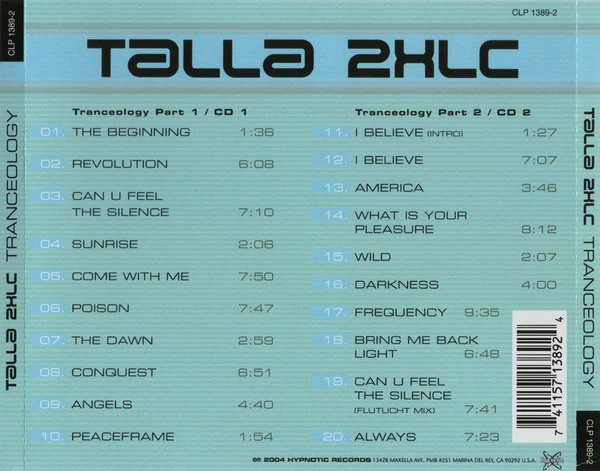 Talla 2XLC - Tranceology (2 CD) - Image 5