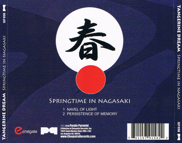 Tangerine Dream - Springtime In Nagasaki (CD) - Image 2