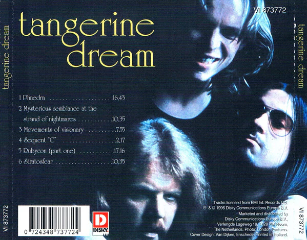 Tangerine Dream – Tangerine Dream (CD) - Image 2