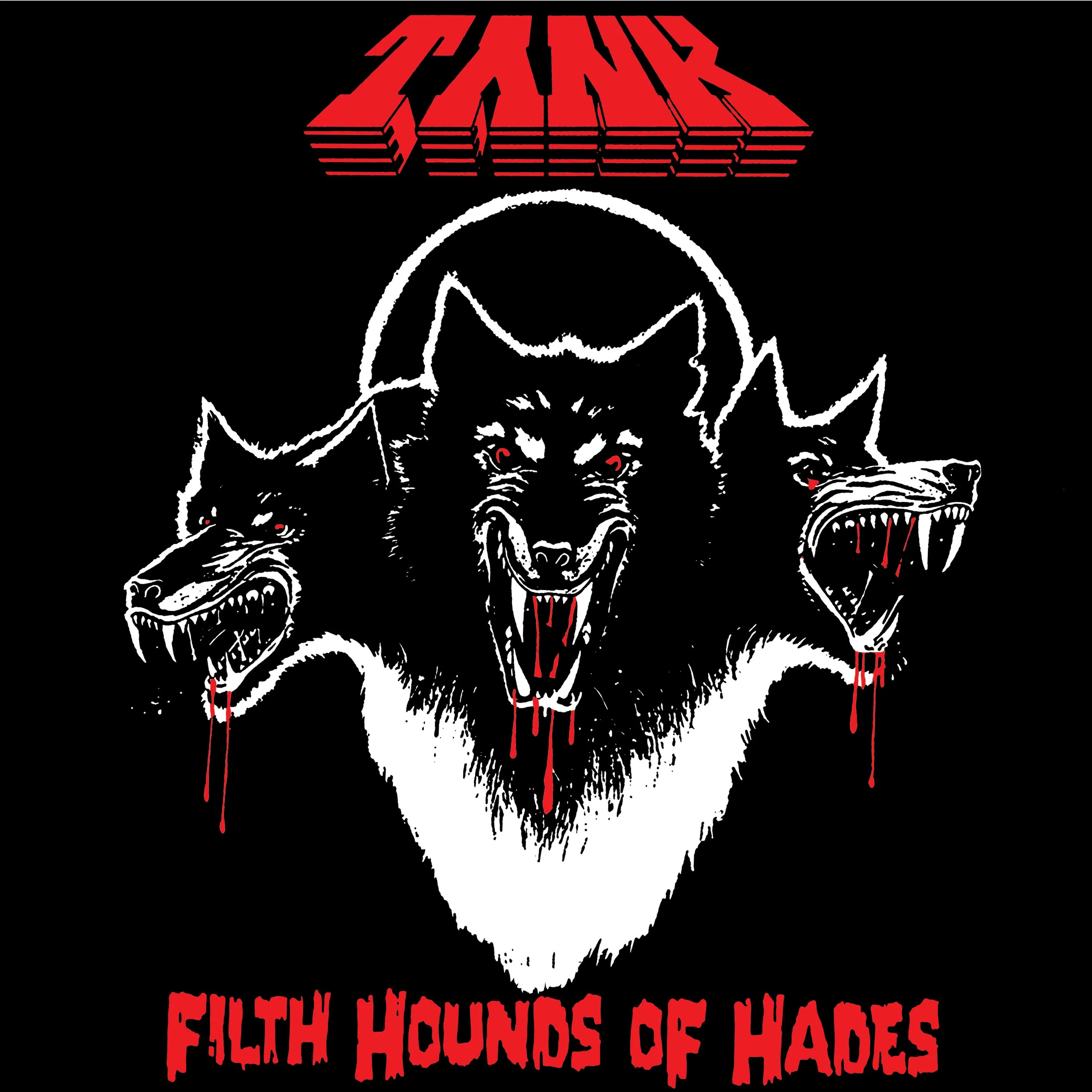 Tank - Filth Hounds of Hades (Red Marble Vinyl) - Image 3