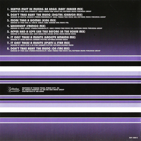 Tavares - The Dance Mixes (CD) - Image 2