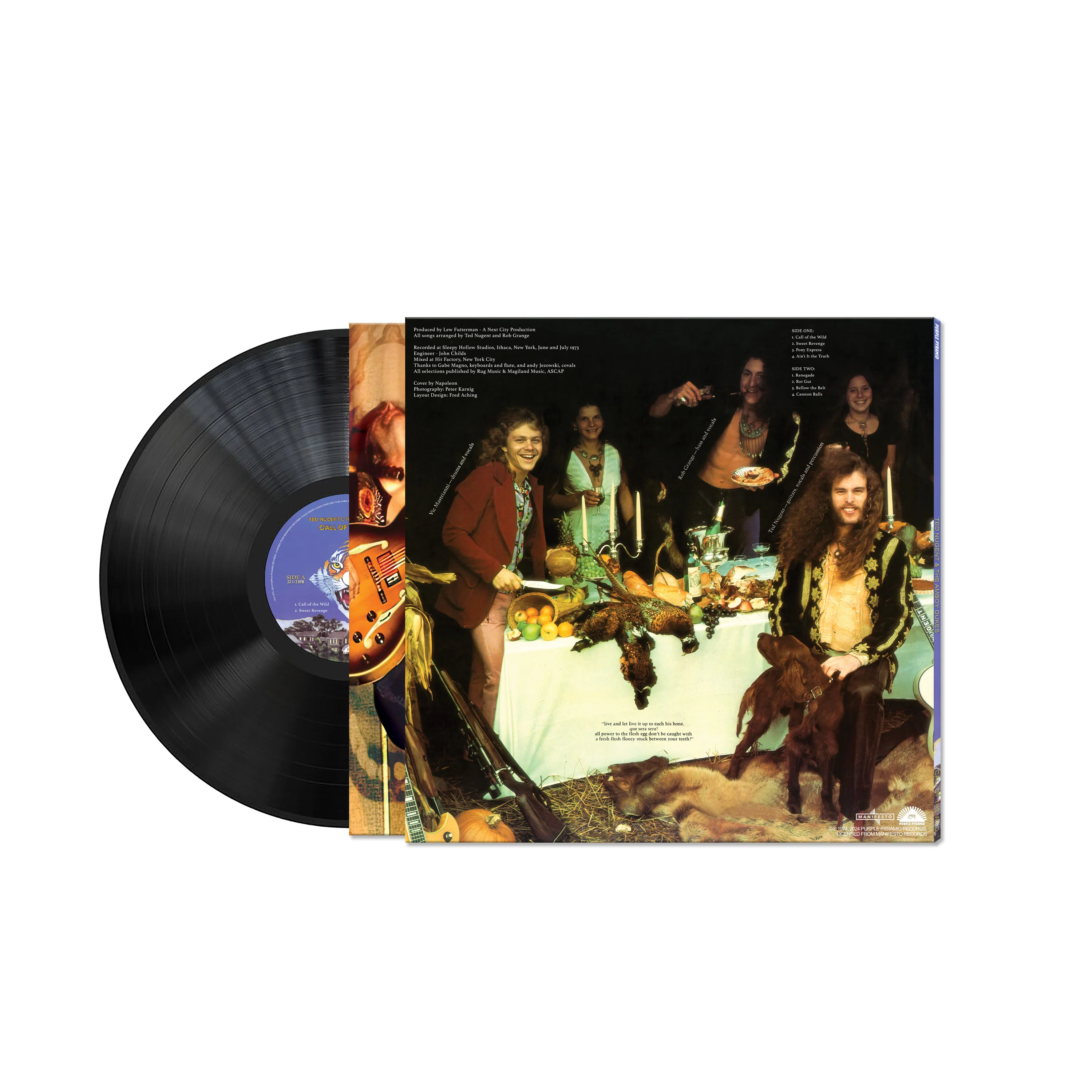 Ted Nugent & The Amboy Dukes - Call Of The Wild (Black Vinyl) - Image 2