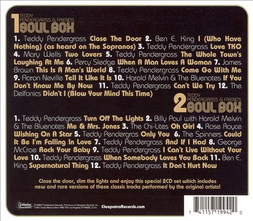 Teddy Pendergrass & Friends - Soul Box (2 CD) - Image 2