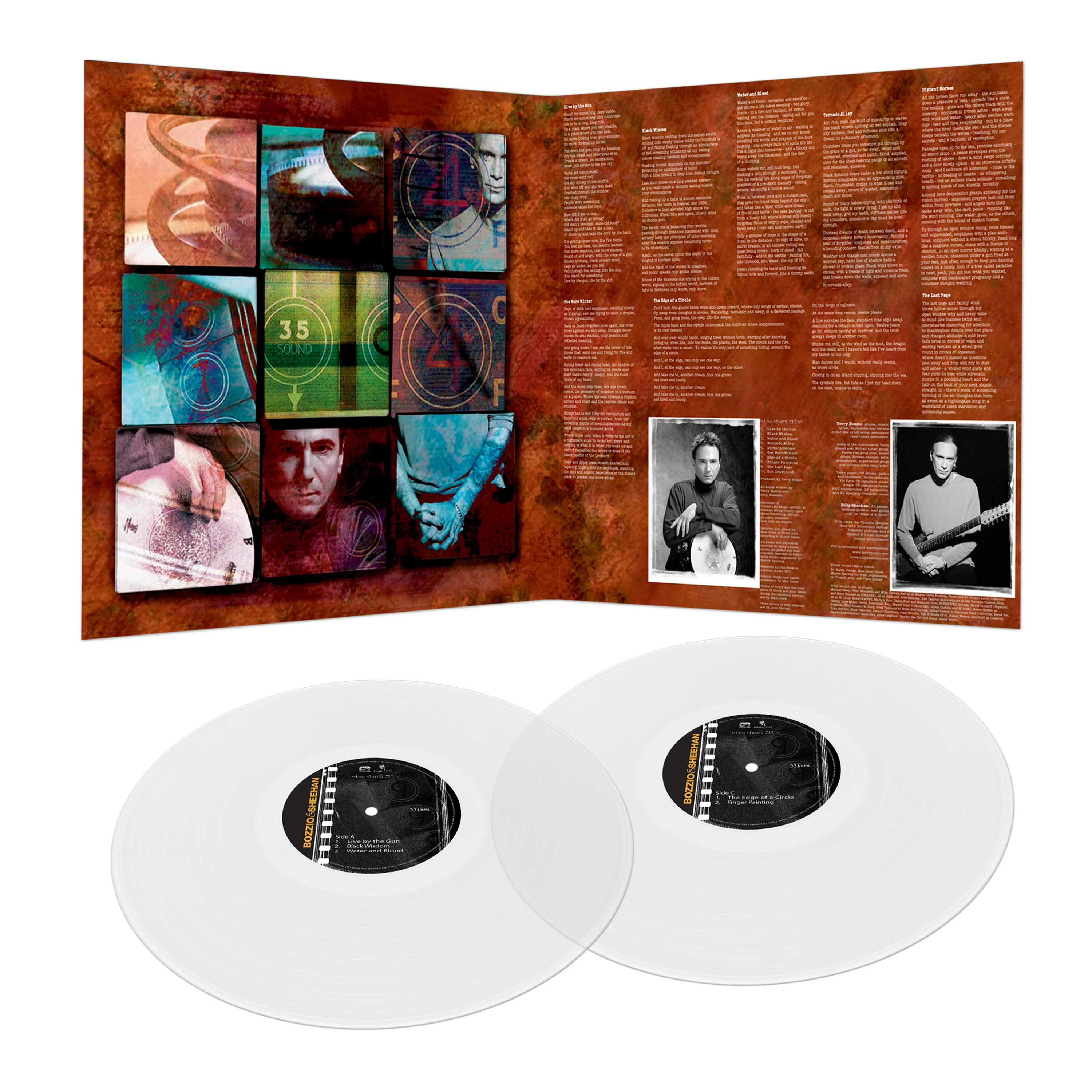 Terry Bozzio & Billy Sheehan - Nine Short Films (Clear Double Vinyl) - Image 3