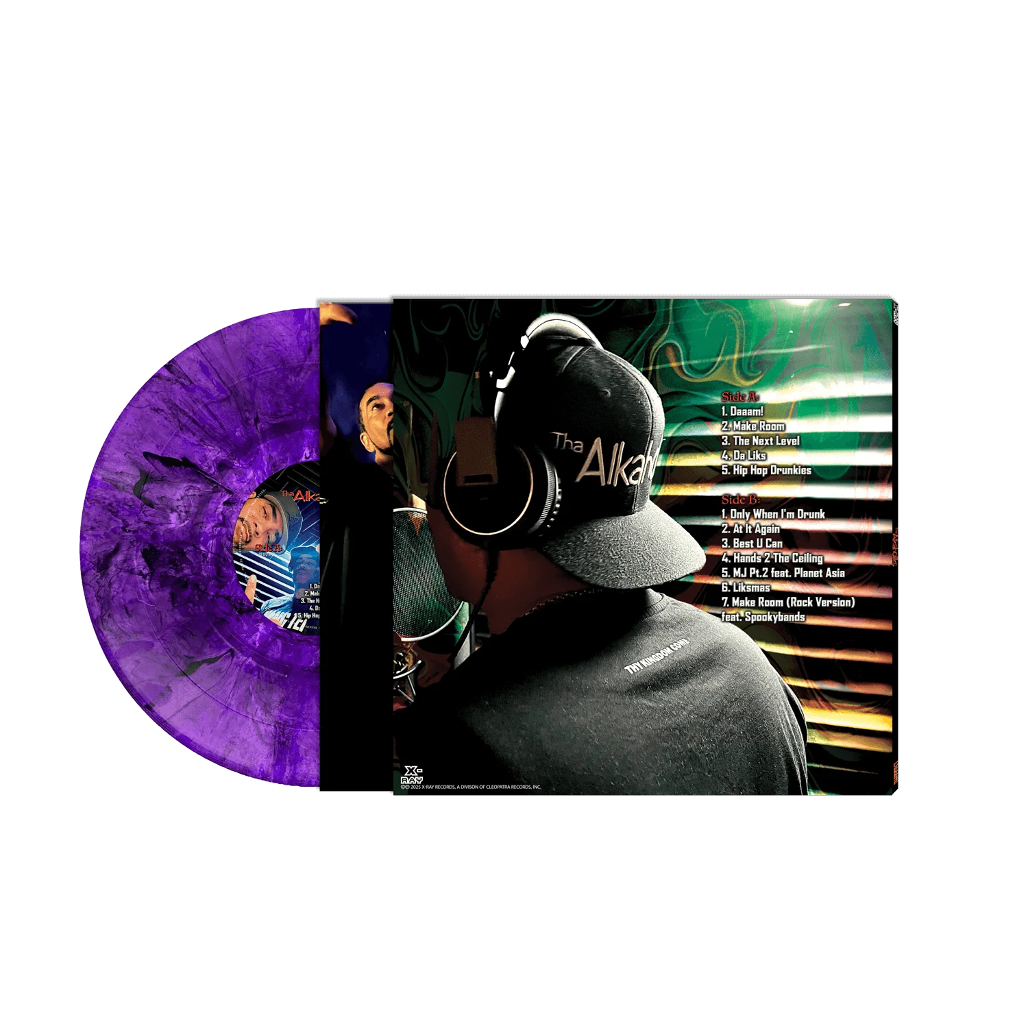 Tha Alkaholiks - Daaam! (Purple Marble Vinyl LP) - Image 2