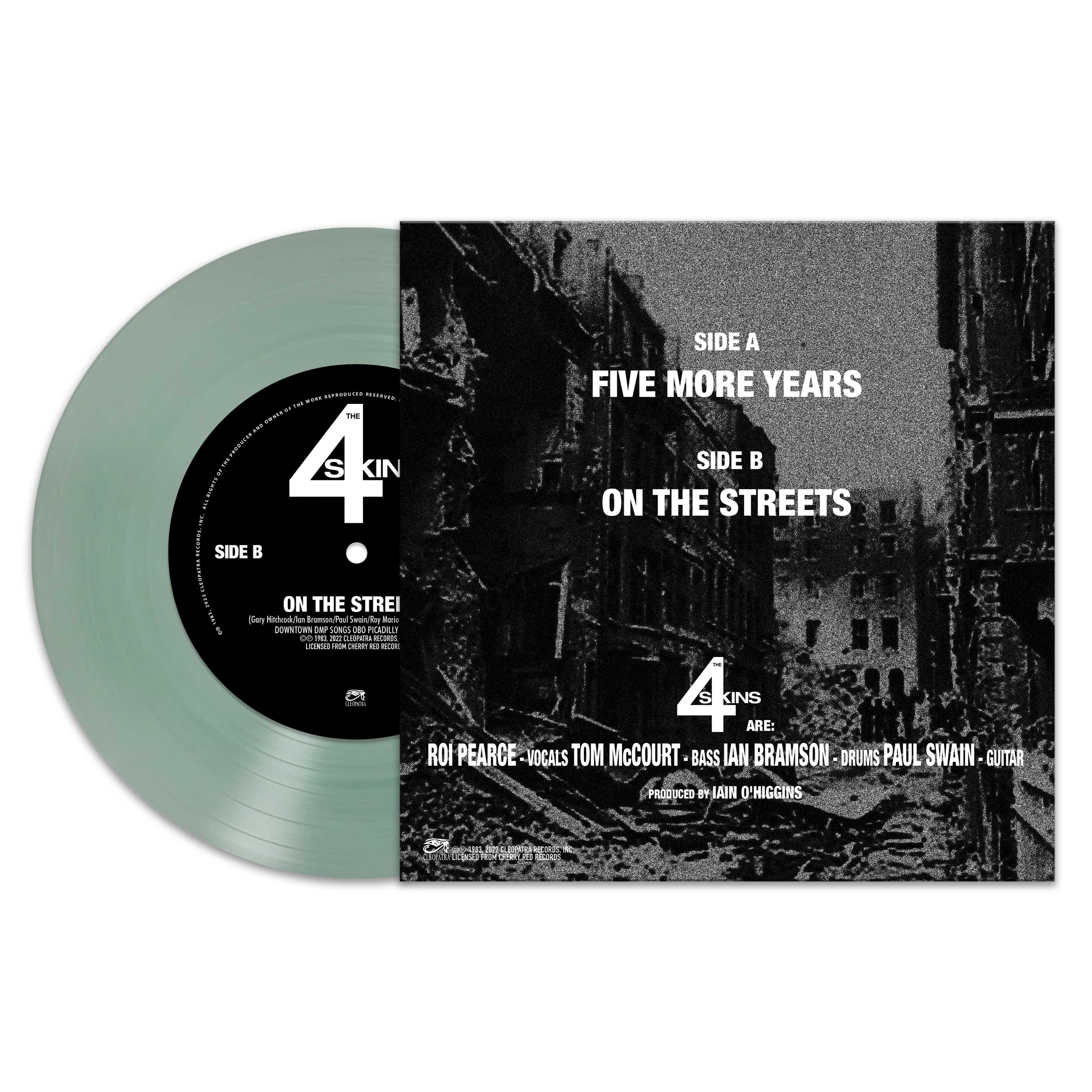 The 4-Skins - Five More Years (Colored 7" Vinyl) - Image 3