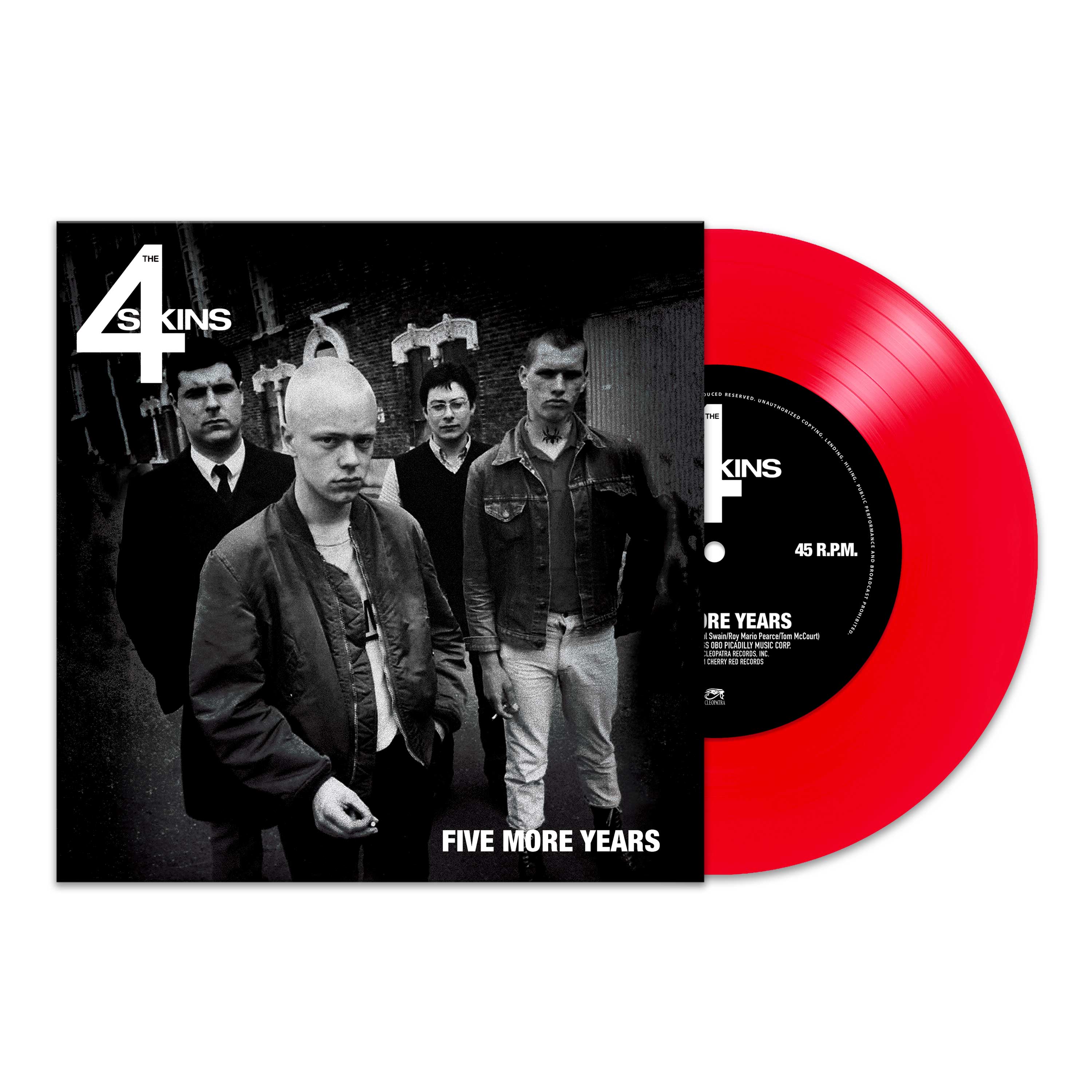 The 4-Skins - Five More Years (Colored 7" Vinyl) - Image 6