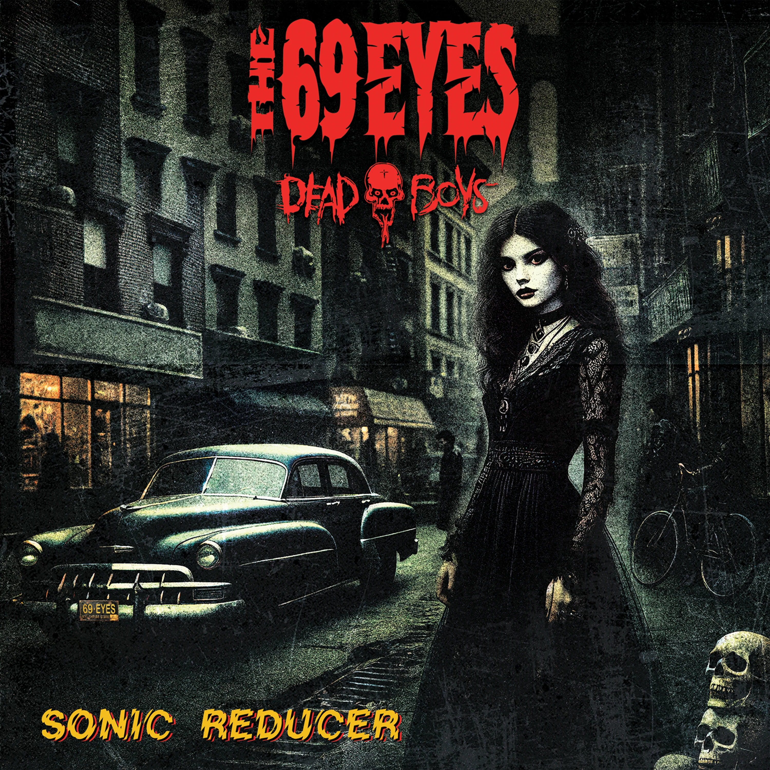 The 69 Eyes, Dead Boys - Sonic Reducer (Blood Red 7" Vinyl) - Image 3