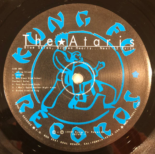 The Ataris - Blue Skies, Broken Hearts...Next 12 Exits (LP) - Image 3