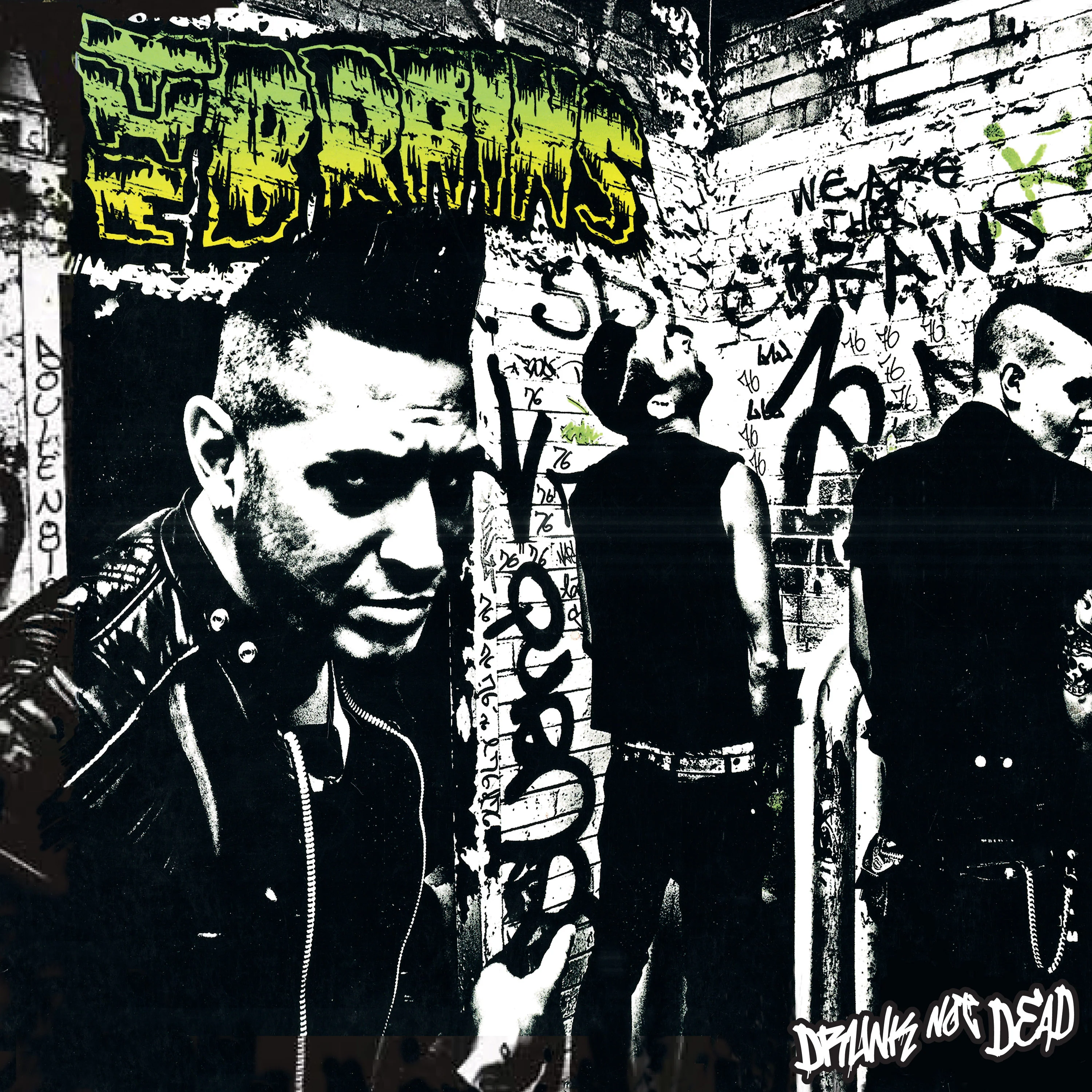 The Brains - Drunk Not Dead (Splatter Vinyl) - Image 4