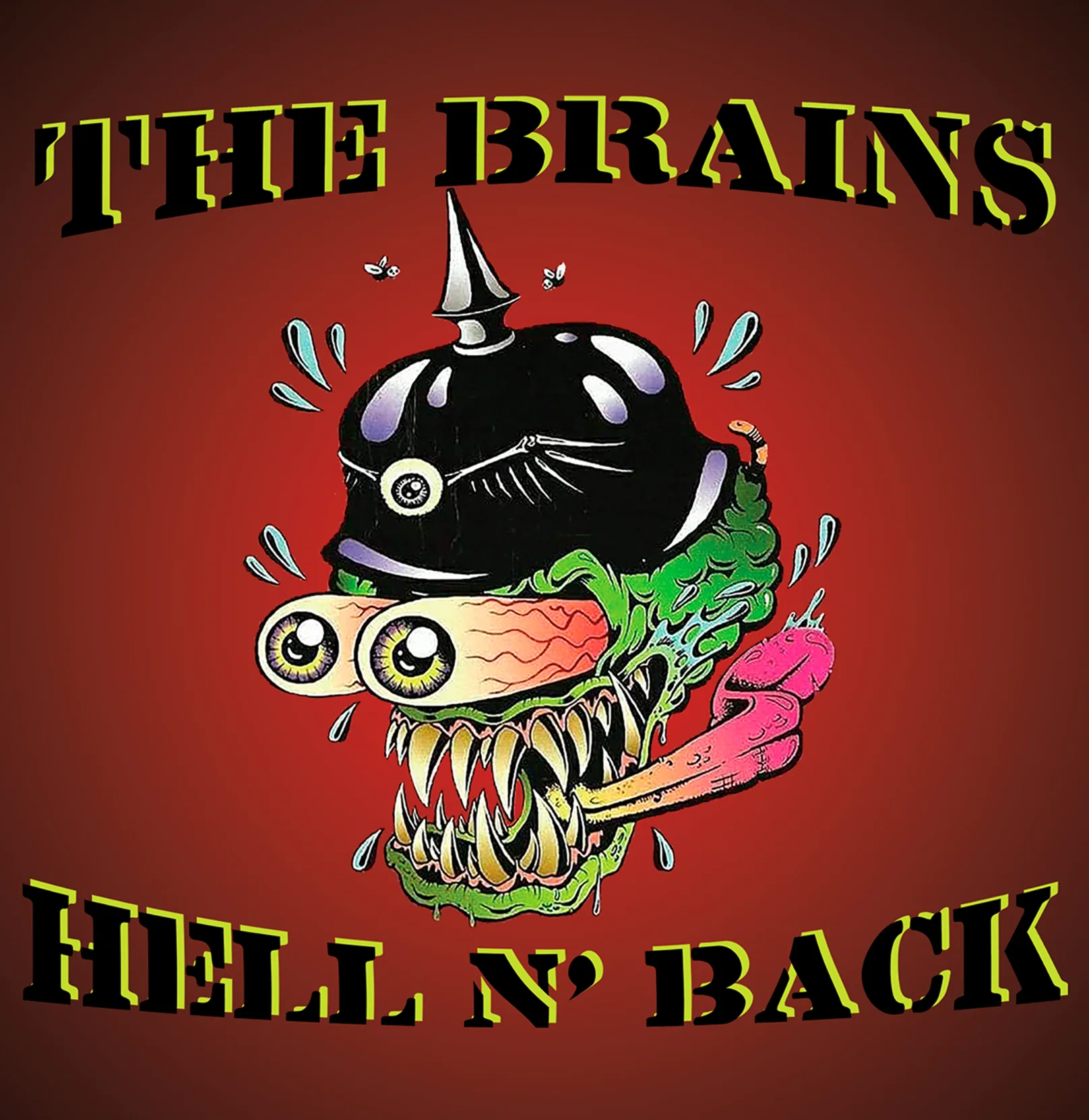 The Brains - Hell N' Back (Red Marble Vinyl) - Image 3