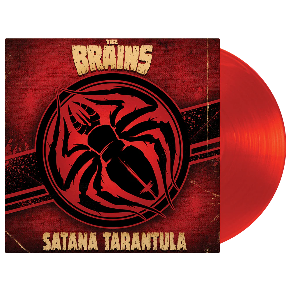 The Brains - Satana Tarantula (Limited Edition Red Vinyl)