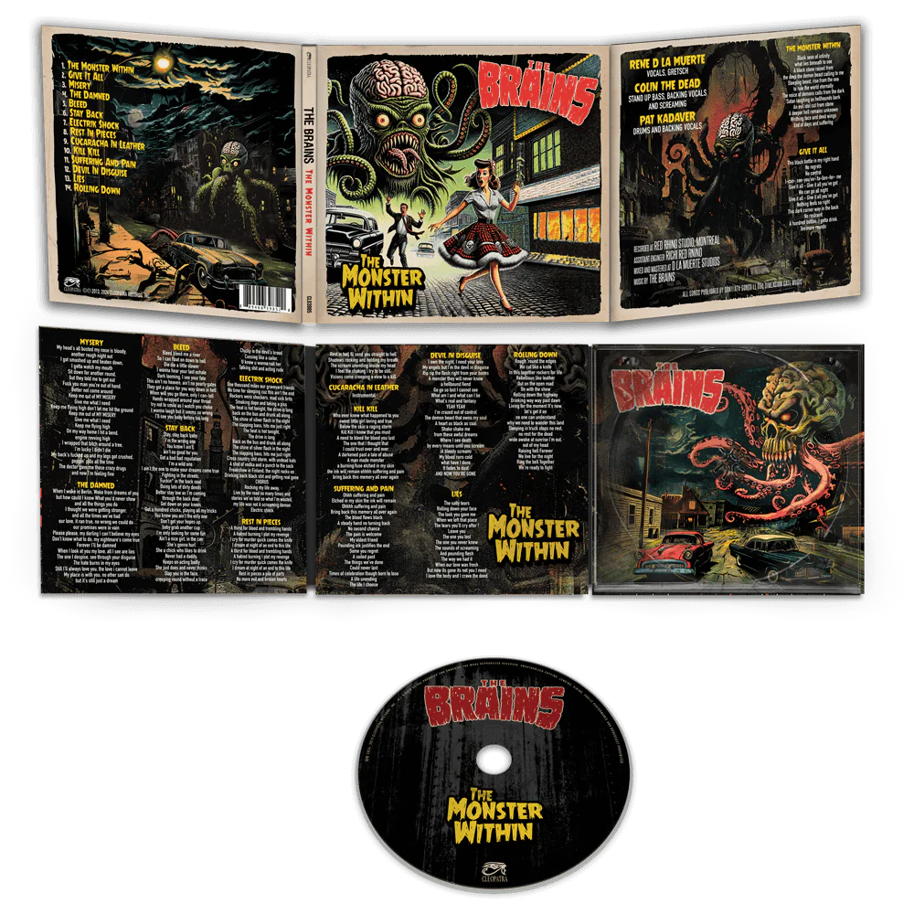 The Brains - The Monster Within (CD Digipak) - Image 2