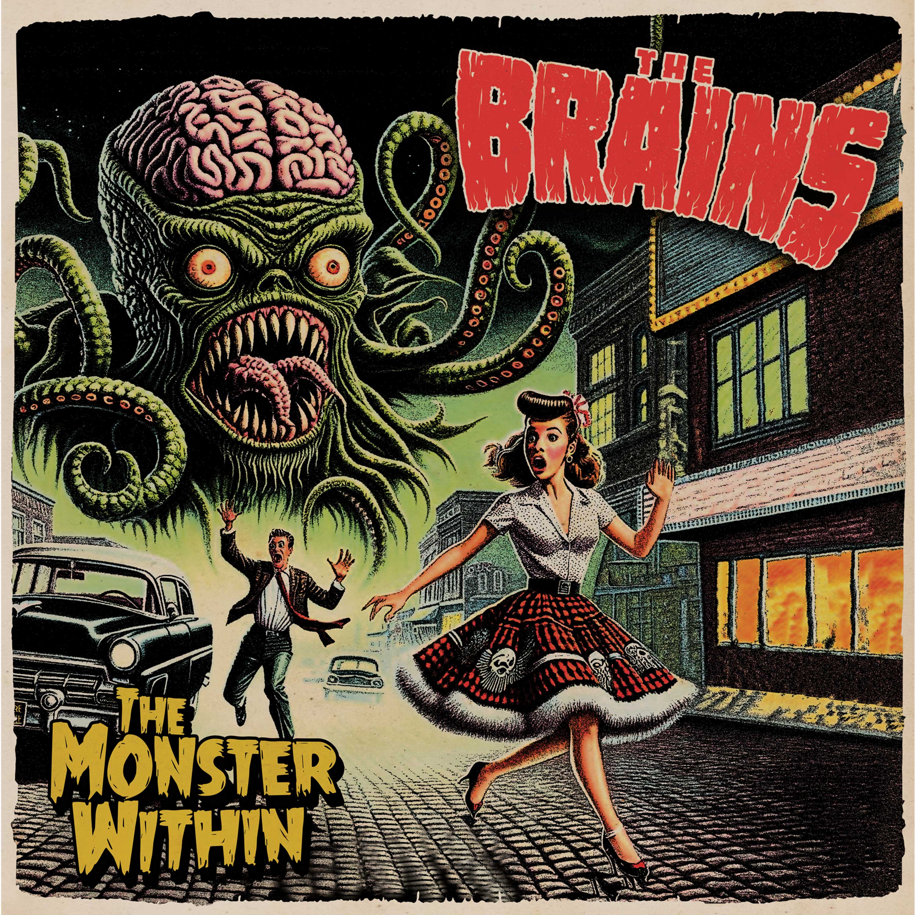 The Brains - The Monster Within (CD Digipak) - Image 4