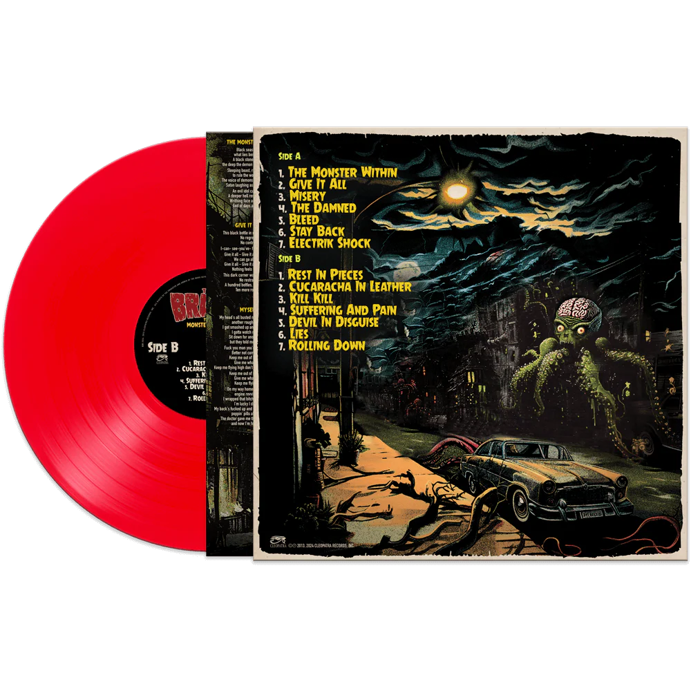 The Brains - The Monster Within (Red Vinyl) - Image 2