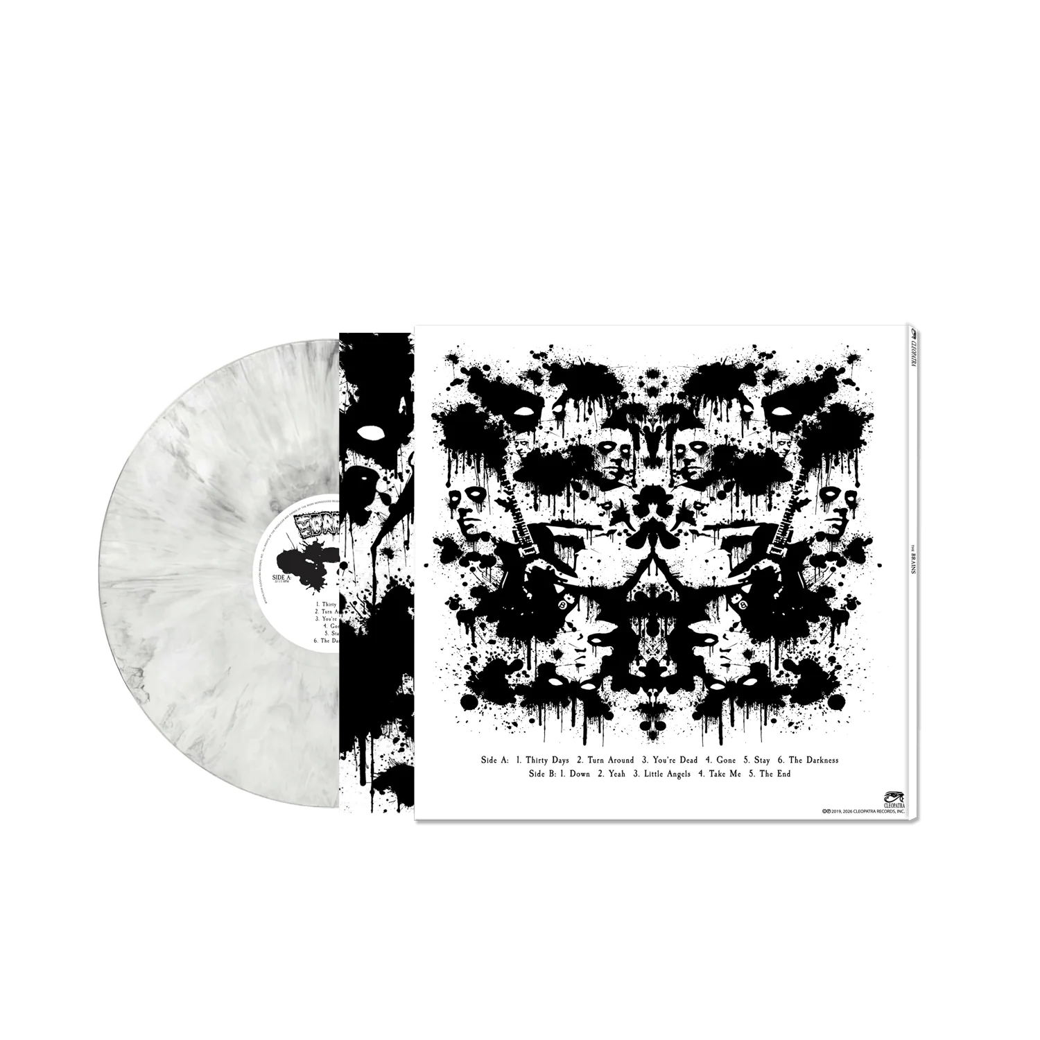 The Brains (White Marble Vinyl LP) - Image 2
