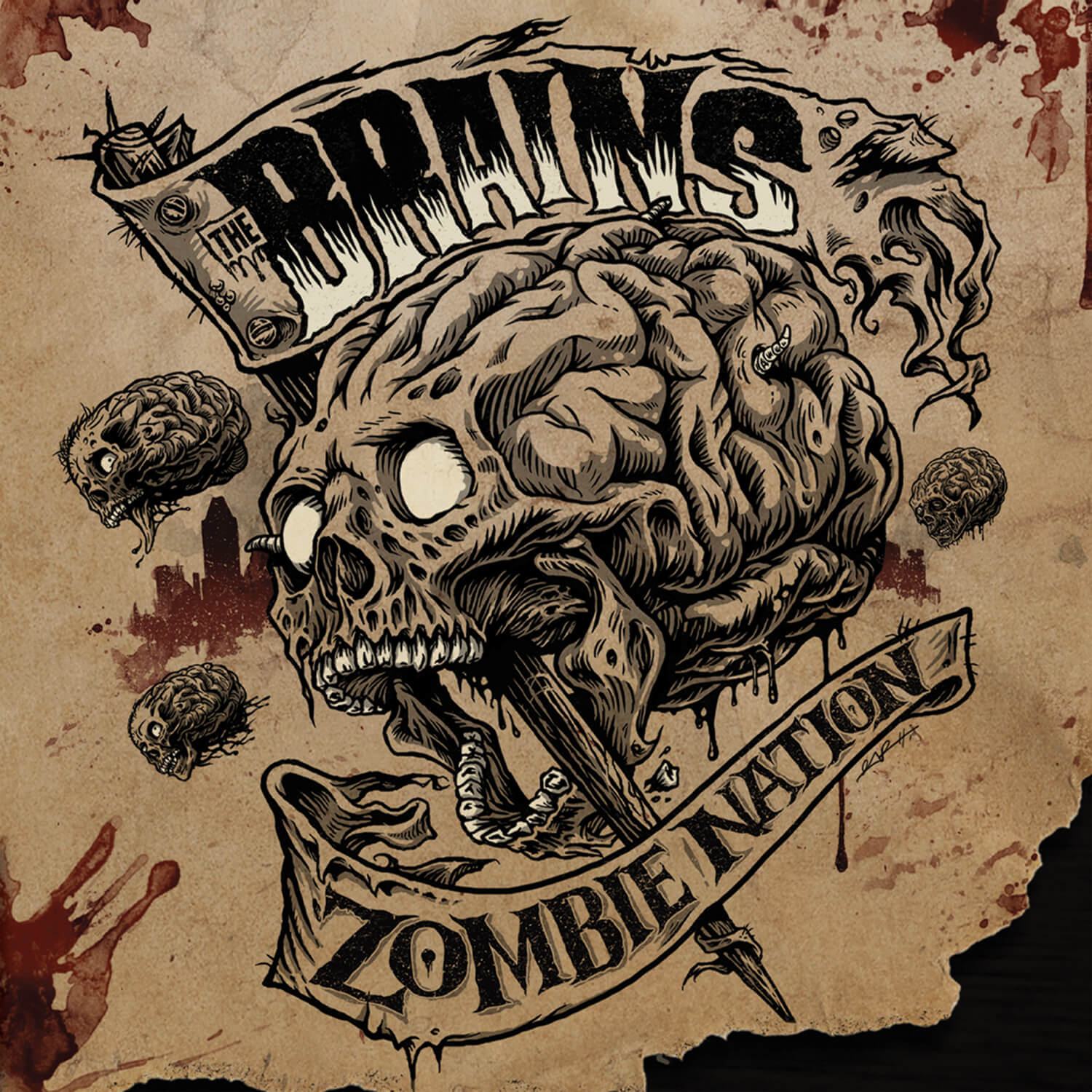 The Brains - Zombie Nation - Bonus Track Edition (CD) - Image 3