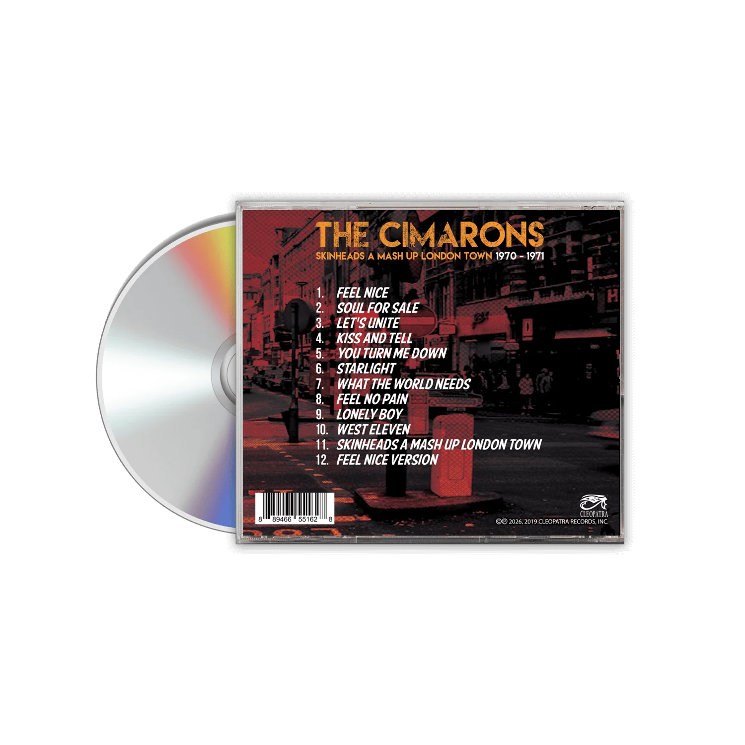 The Cimarons - Skinheads A Mash Up London Town 1970-1971 (CD) - Image 2