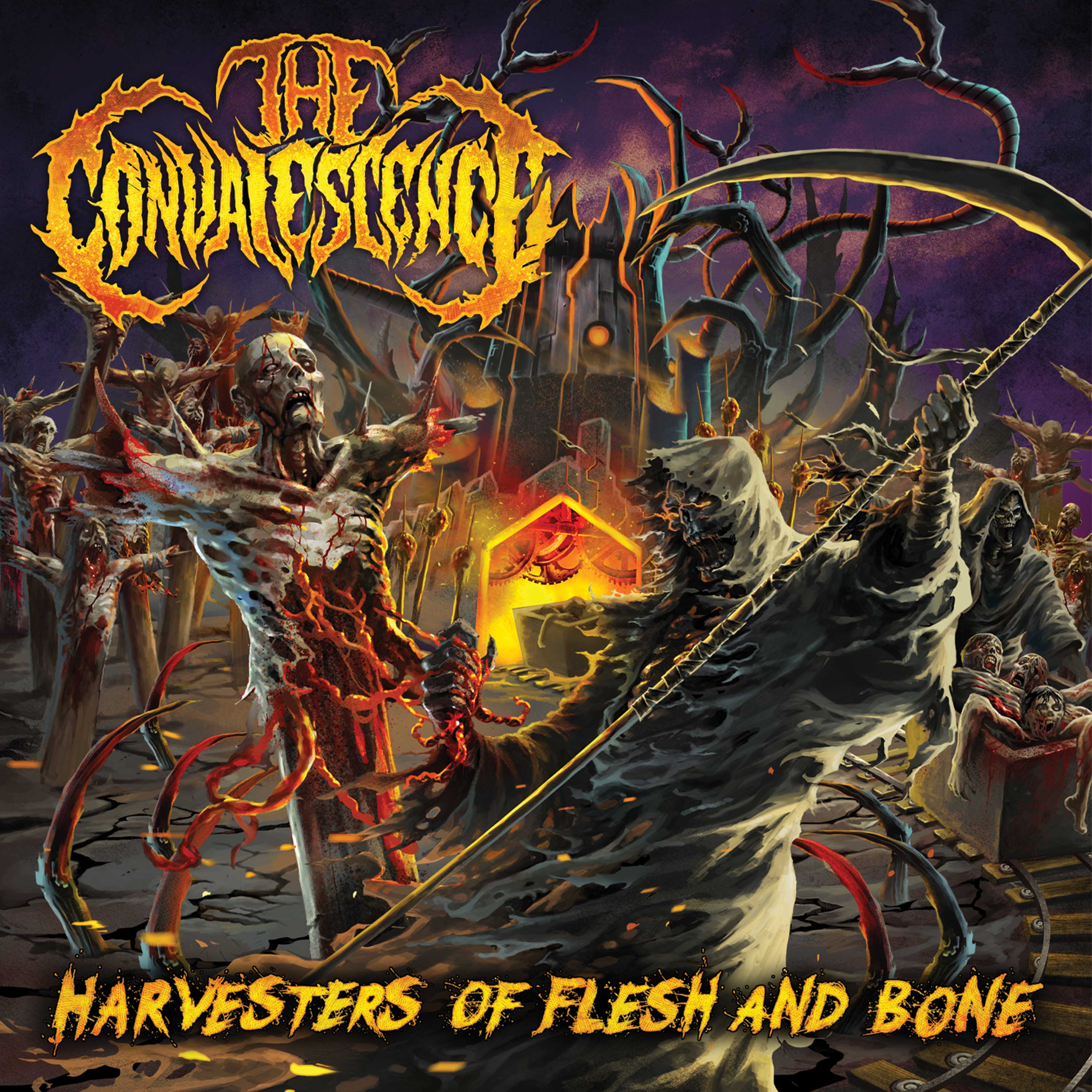 The Convalescence - Harvesters Of Flesh And Bone (CD) - Image 3