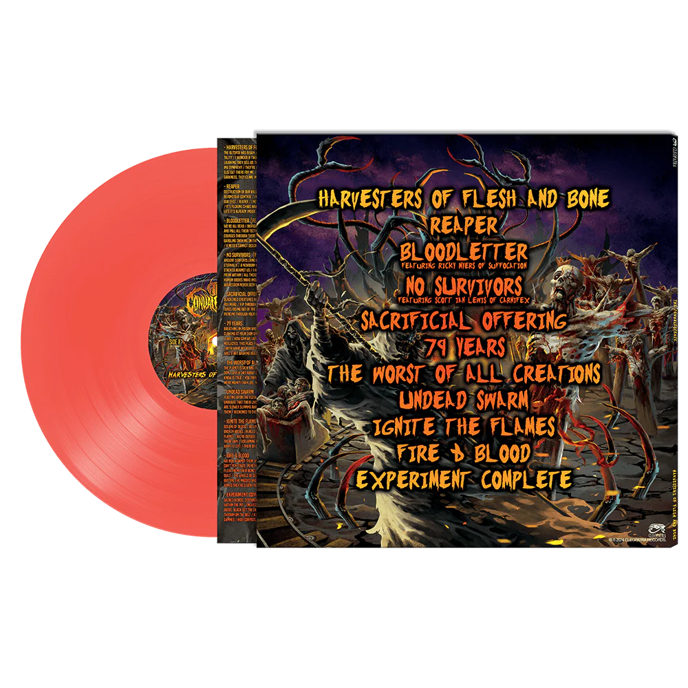The Convalescence - Harvesters Of Flesh And Bone (Red Vinyl) - Image 2